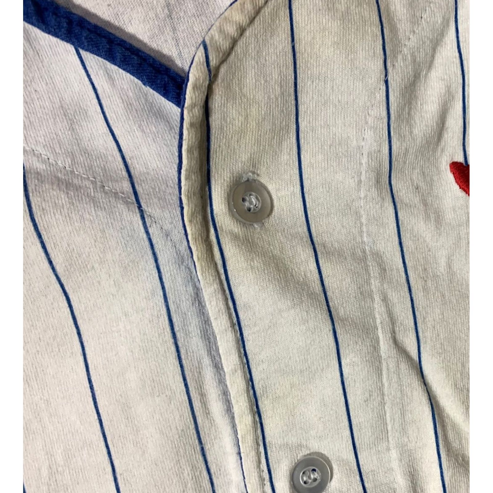 Vintage VINTAGE 90s Energizer Bunny Men's Baseball Jersey White XL Size US XL / EU 56 / 4 - 6 Thumbnail