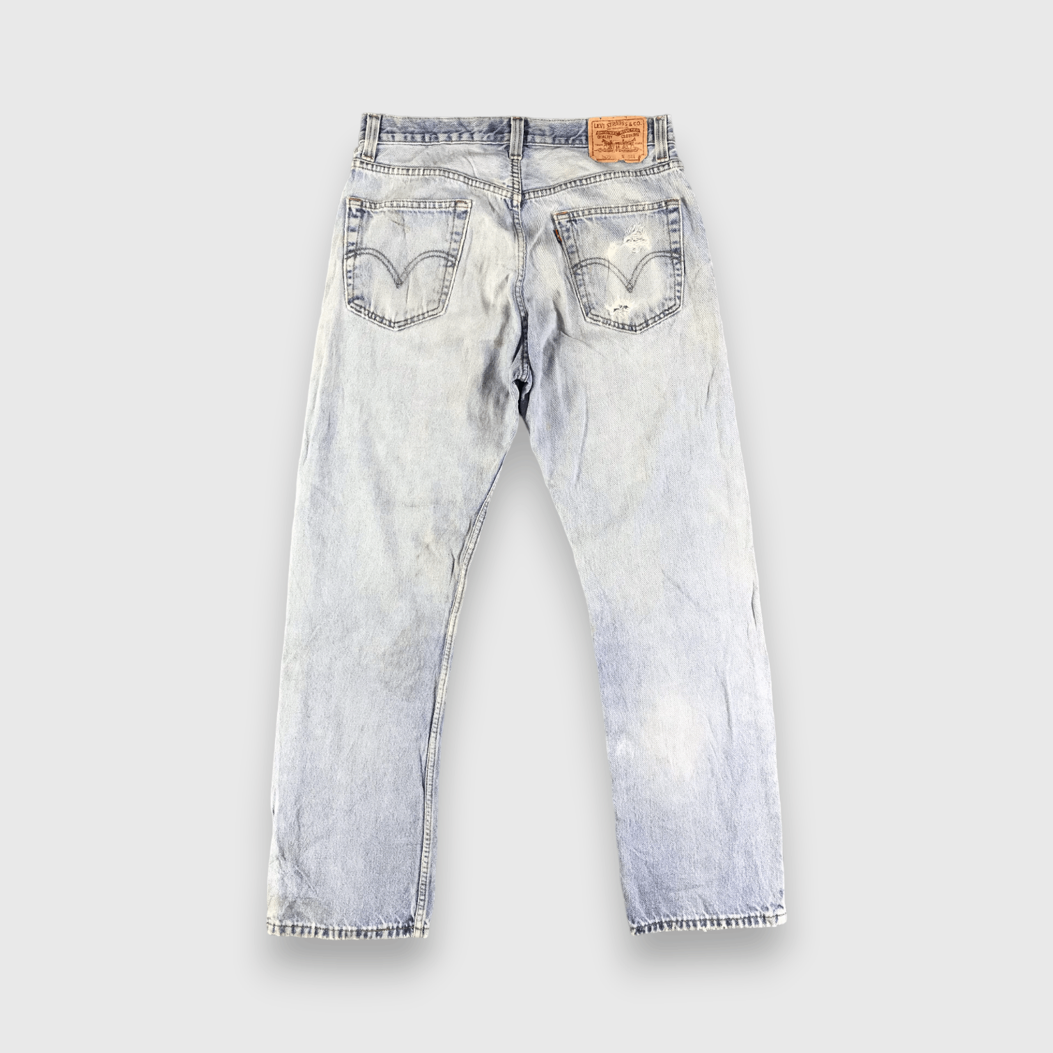 Levi's Vintage Blue Wash Levis 505 Jeans-J3152 Size US 34 / EU 50 - 2 Thumbnail