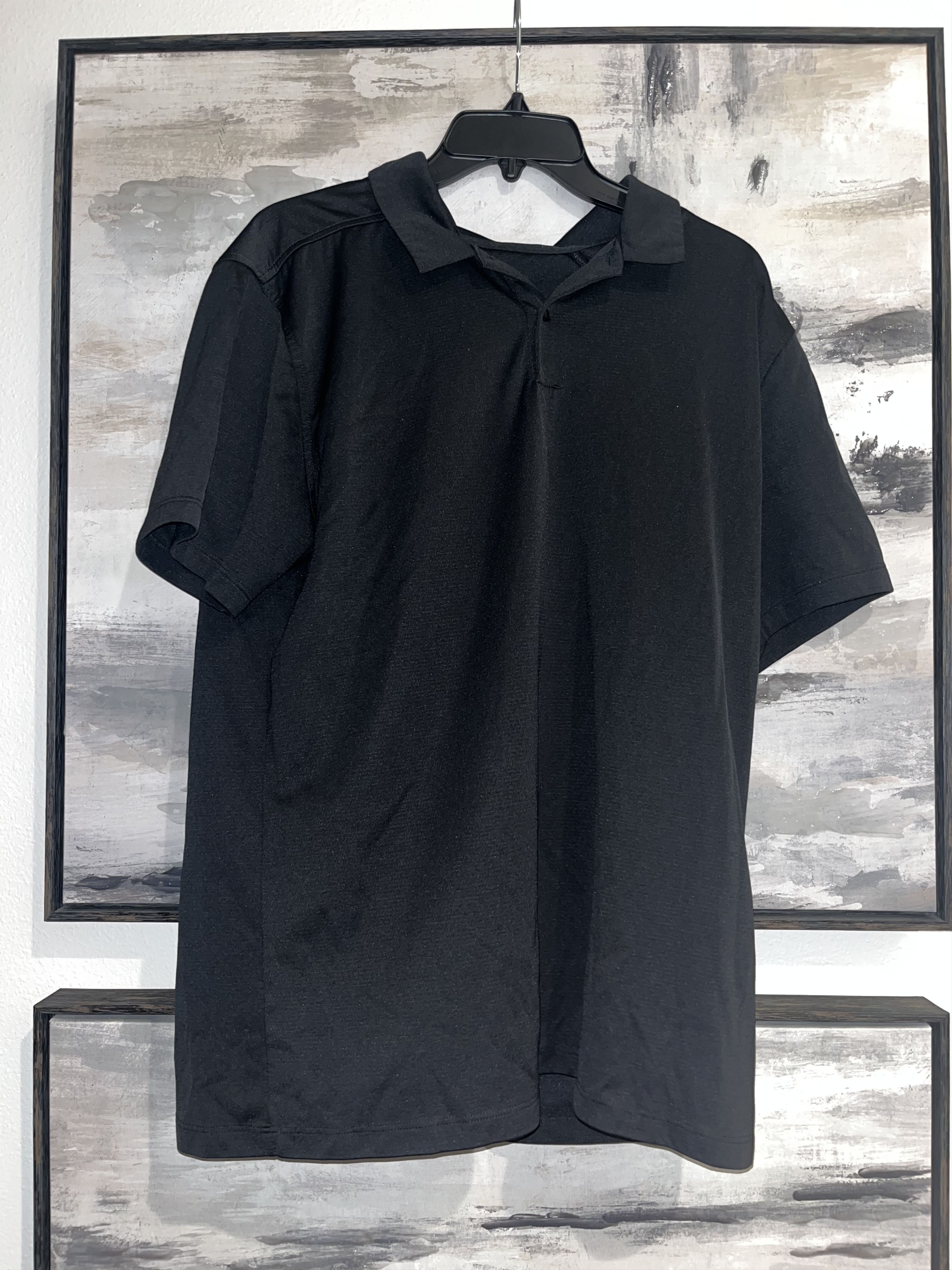 Nike Black Polo Size US L / EU 52-54 / 3 - 1 Thumbnail