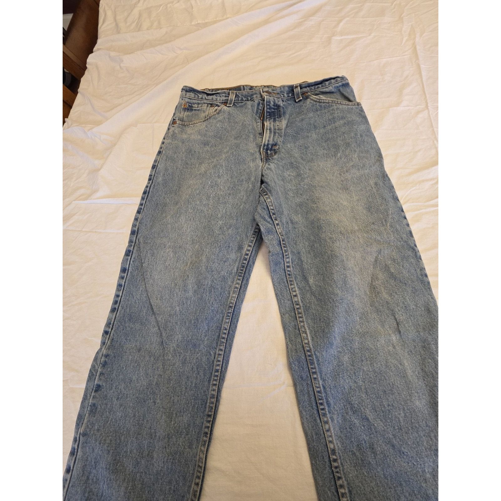 Levi's Levis 550 Men's 90's Vintage Blue Size 36x30 Jeans Size US 36 / EU 52 - 4 Thumbnail