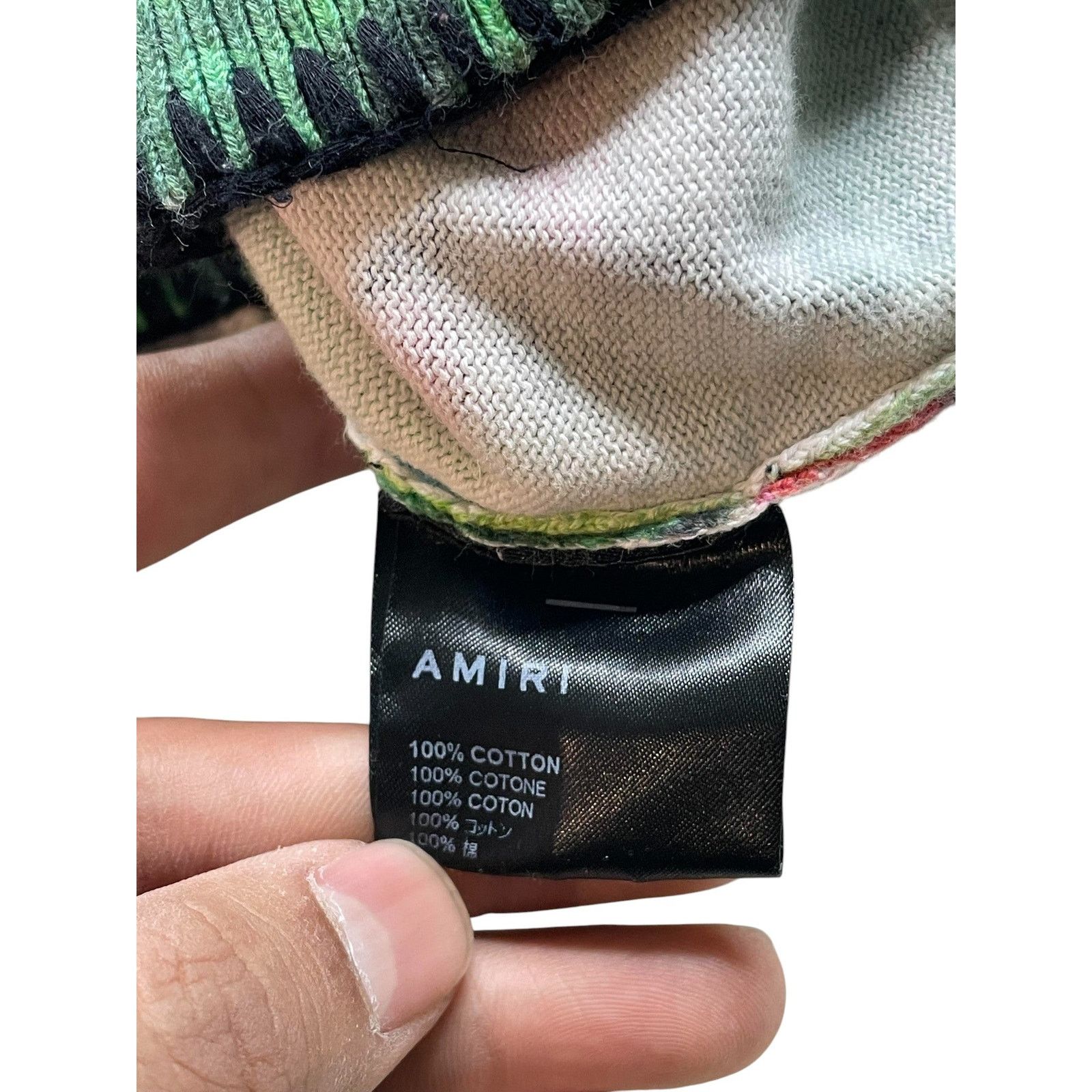 Amiri Amiri St Barths Baby Blue Hoodie Size US XL / EU 56 / 4 - 4 Thumbnail