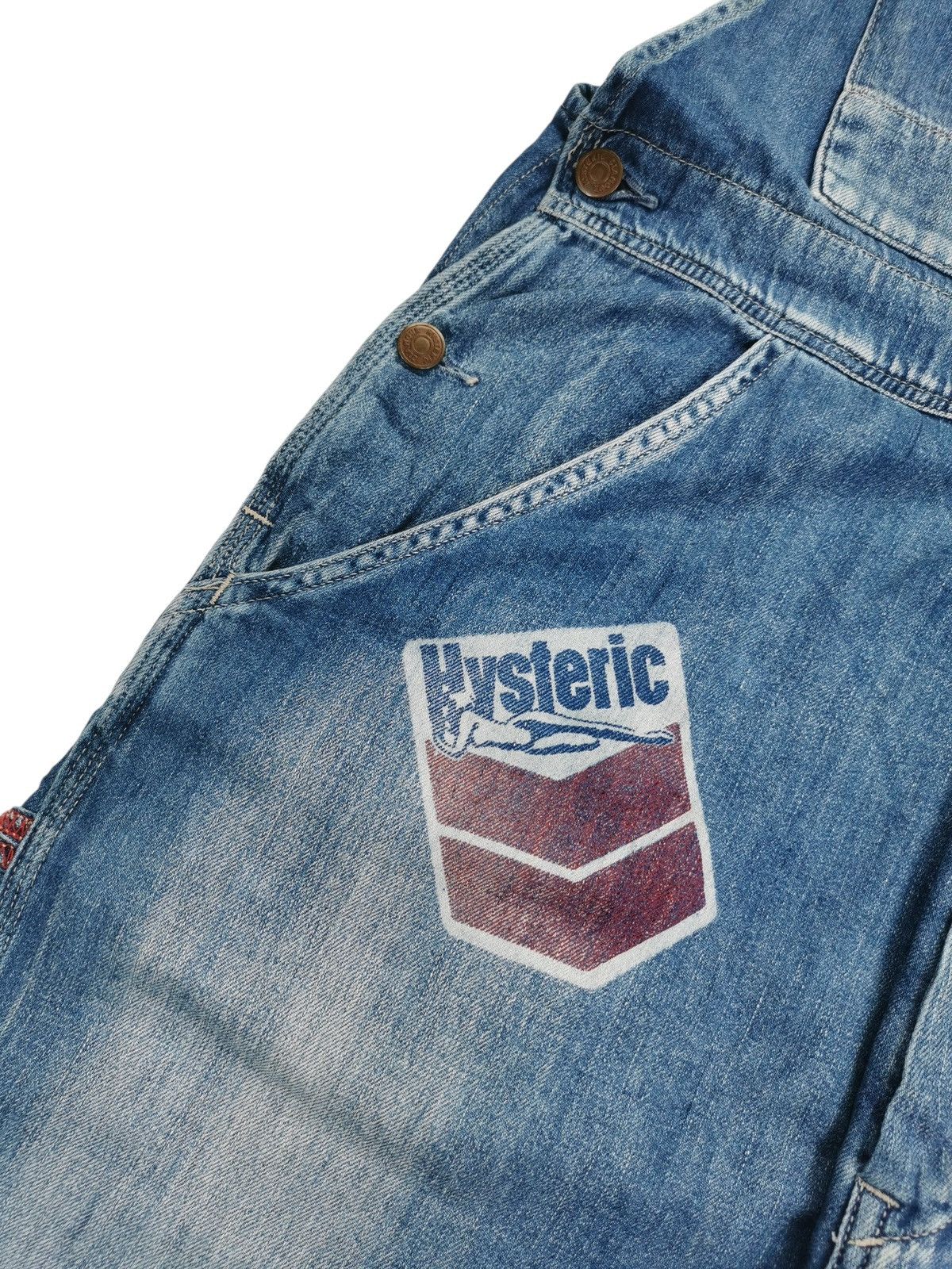 Hysteric Glamour Hysteric Glamour Vintage Denims Overalls Rare Japan Pieces Size US 33 - 6 Thumbnail
