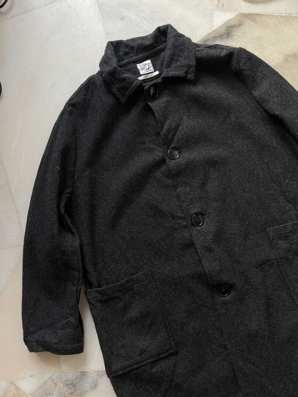 Orslow Orslow Prisoner Coat Wool A3 Size US L / EU 52-54 / 3 - 2 Thumbnail