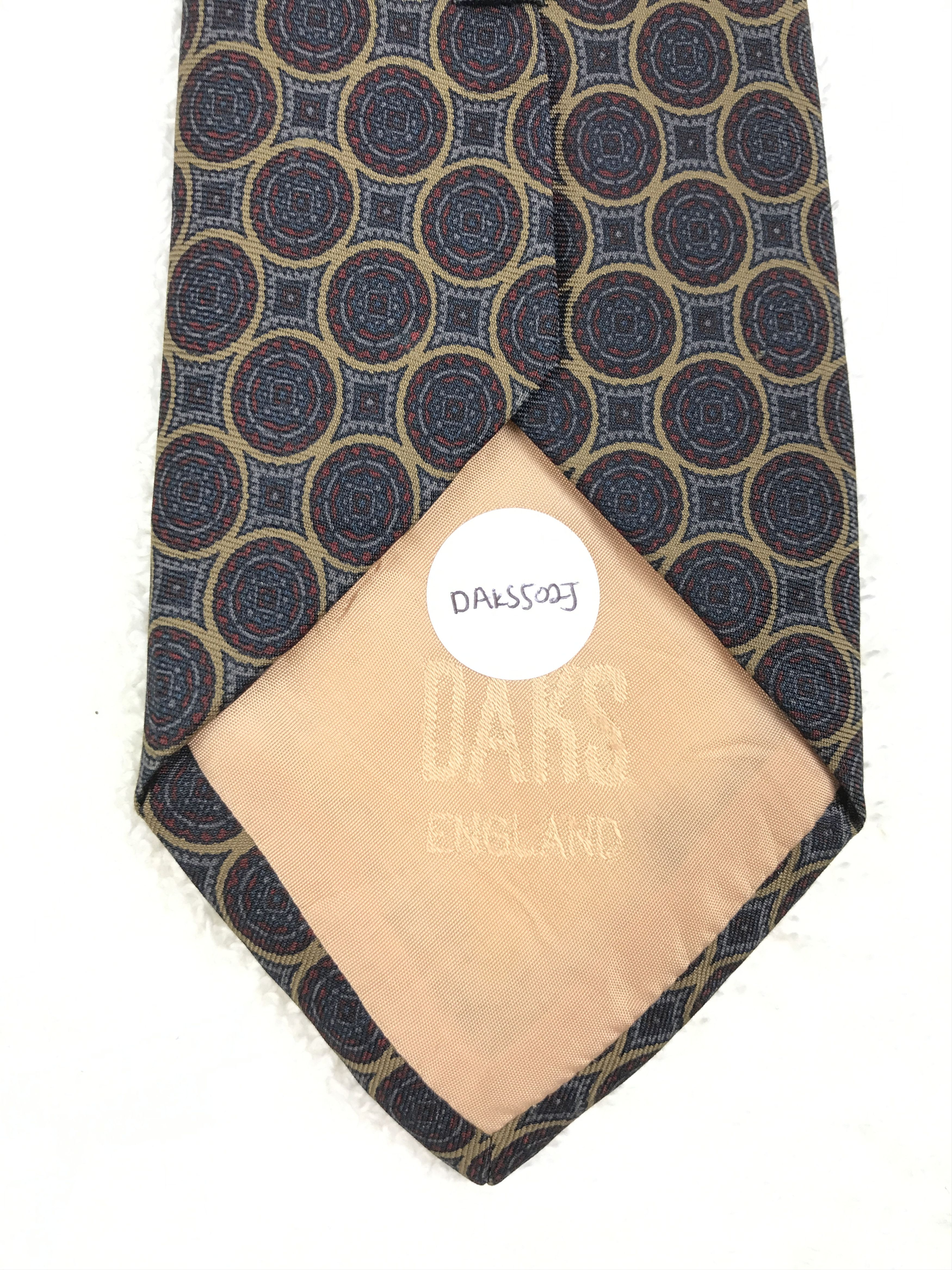 DAKS × Designer × Vintage Vintage DAKS Silk Necktie Size ONE SIZE - 9 Thumbnail