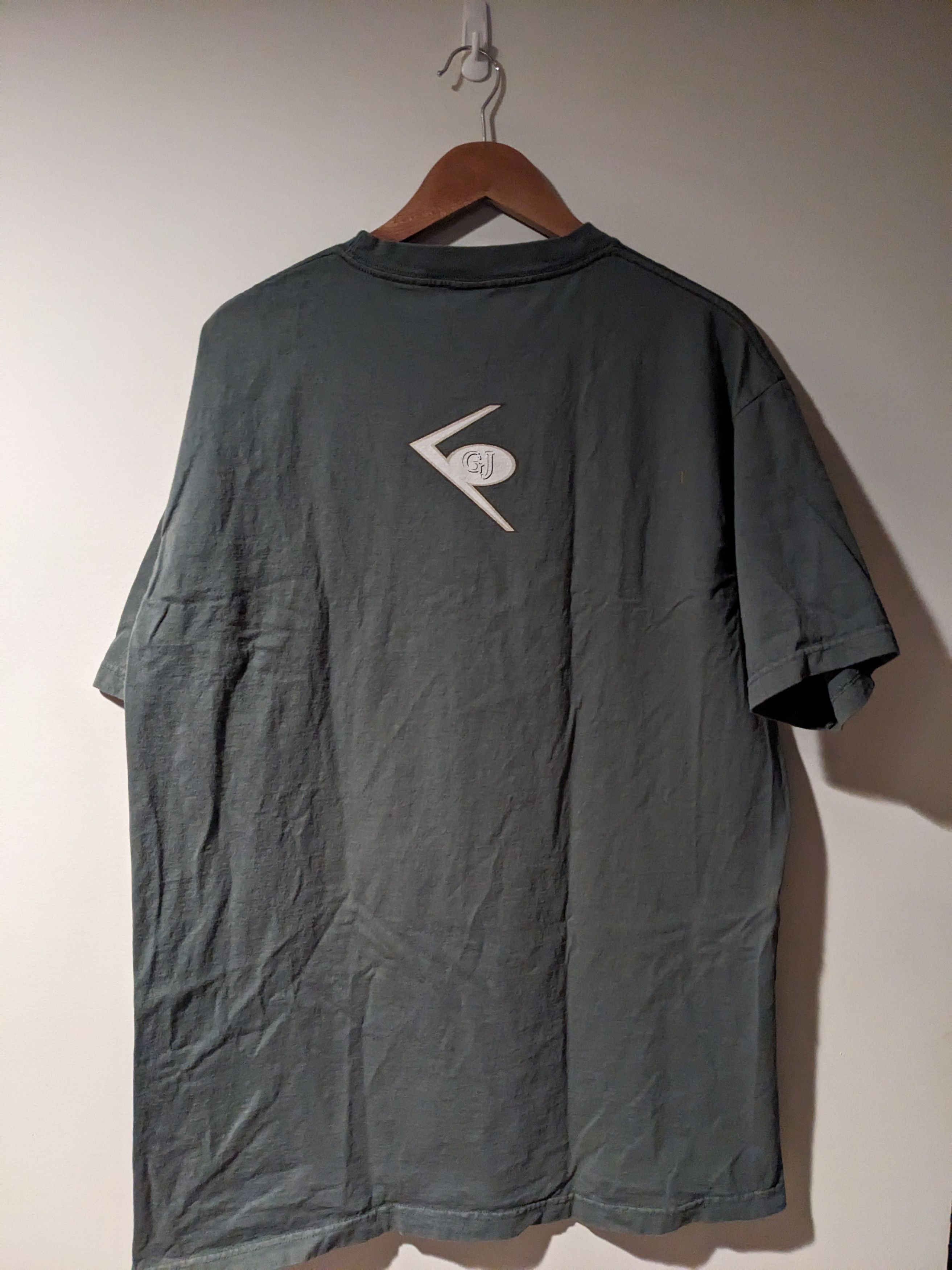 Guess Vintage 90s Guess Jeans Spell Out Logo Green Large T-Shirt Size US L / EU 52-54 / 3 - 6 Thumbnail