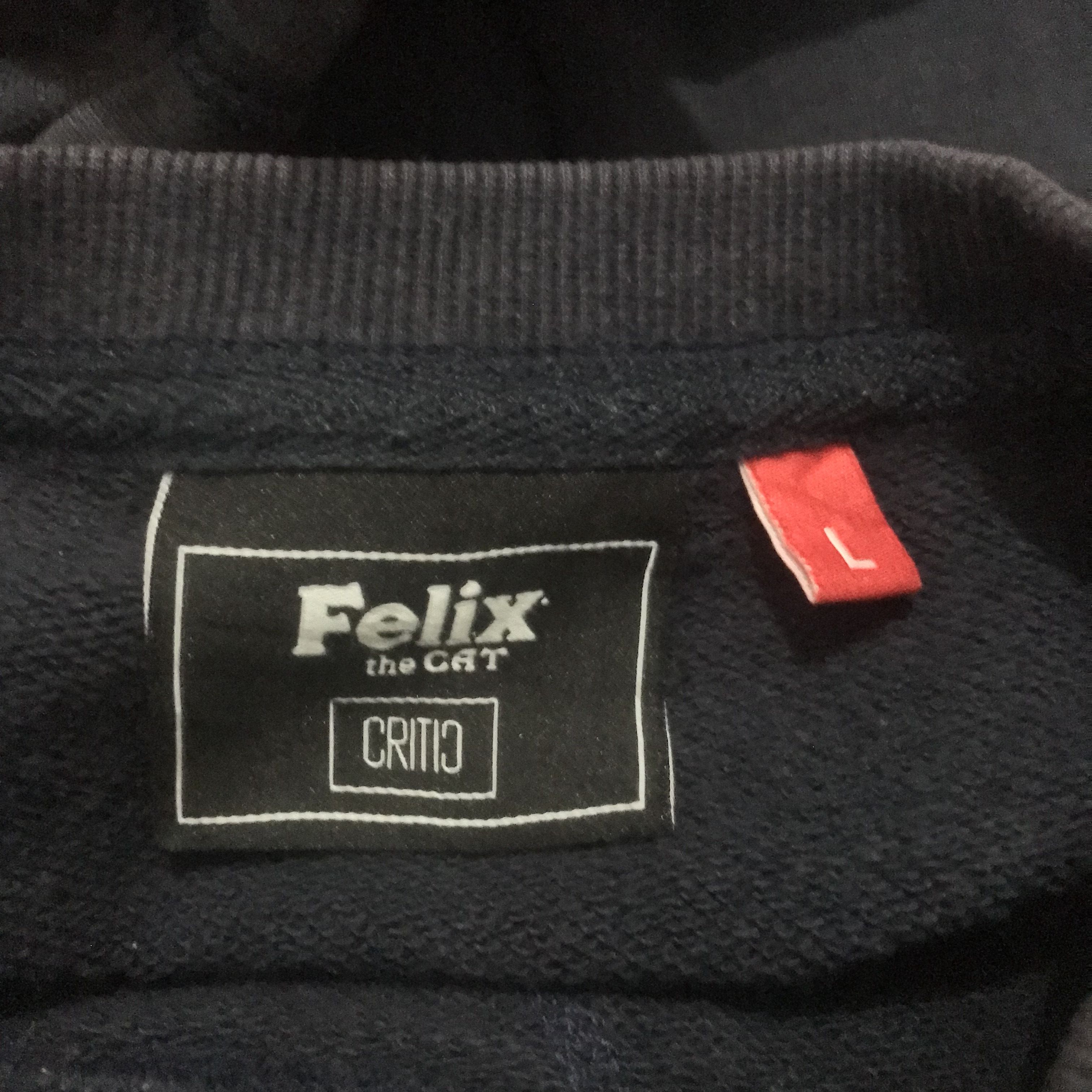 Japanese Brand felix the cat usn heavyweight sweatshirt like buzz rickson Size US L / EU 52-54 / 3 - 4 Thumbnail