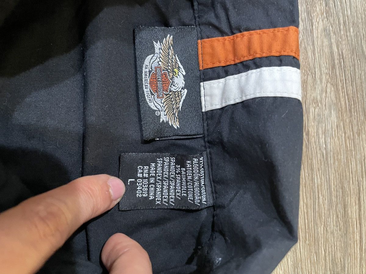 Harley Davidson × Vintage Harley Davidson cropped button up Size L / US 10 / IT 46 - 3 Thumbnail