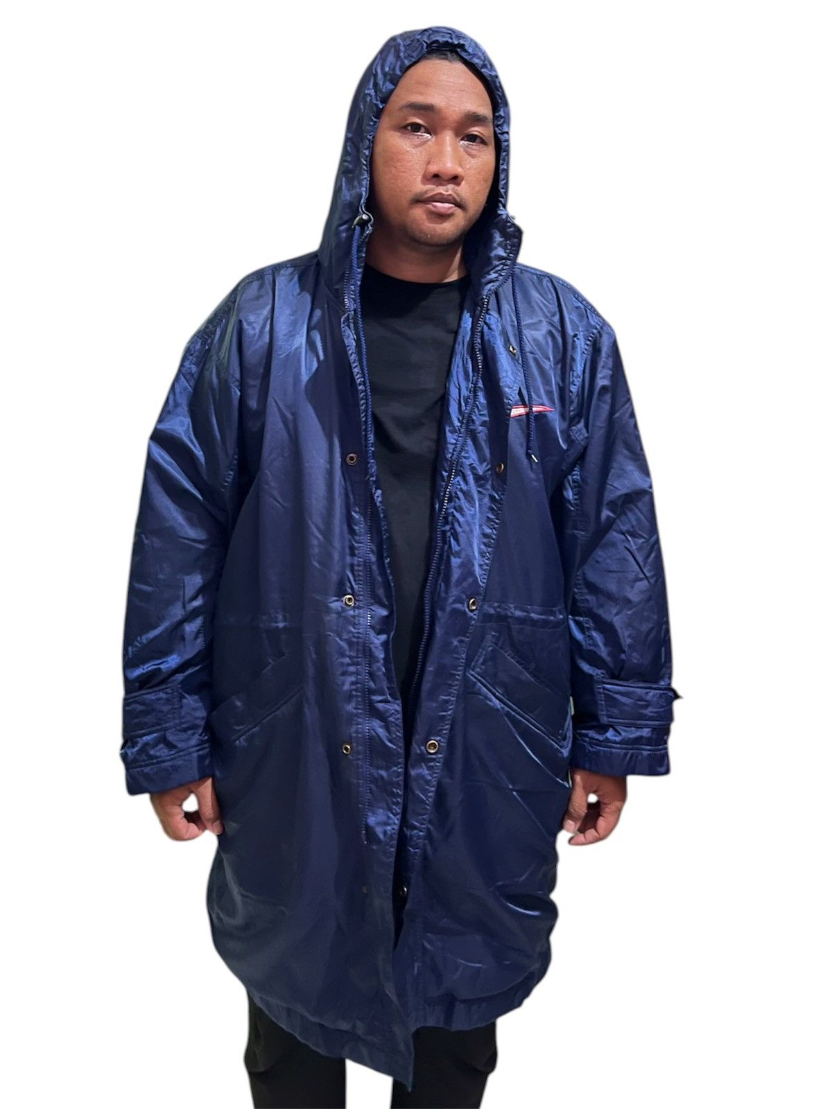 Nike 90s Nike Coach Big Swoosh Sherpa Lined jacket Size US XL / EU 56 / 4 - 2 Thumbnail