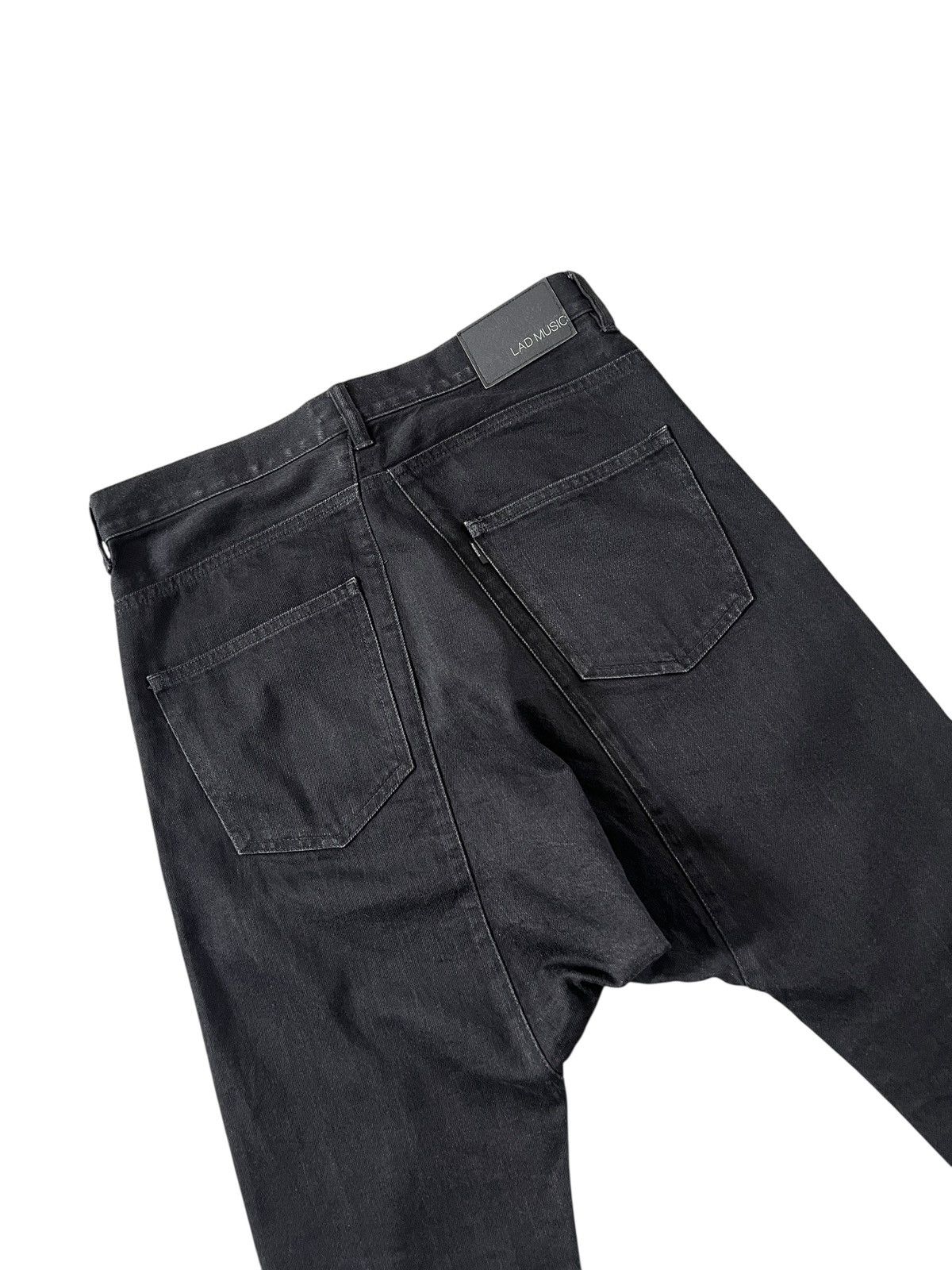 Lad Musician Lad Musician Drop Crotch Denim Size US 31 - 5 Thumbnail