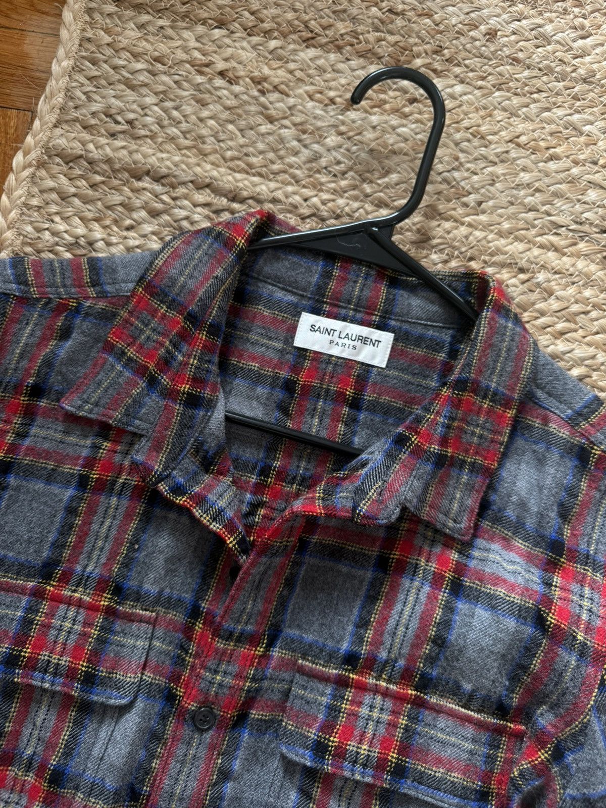 Saint Laurent Paris Western Flannel Size US M / EU 48-50 / 2 - 2 Thumbnail