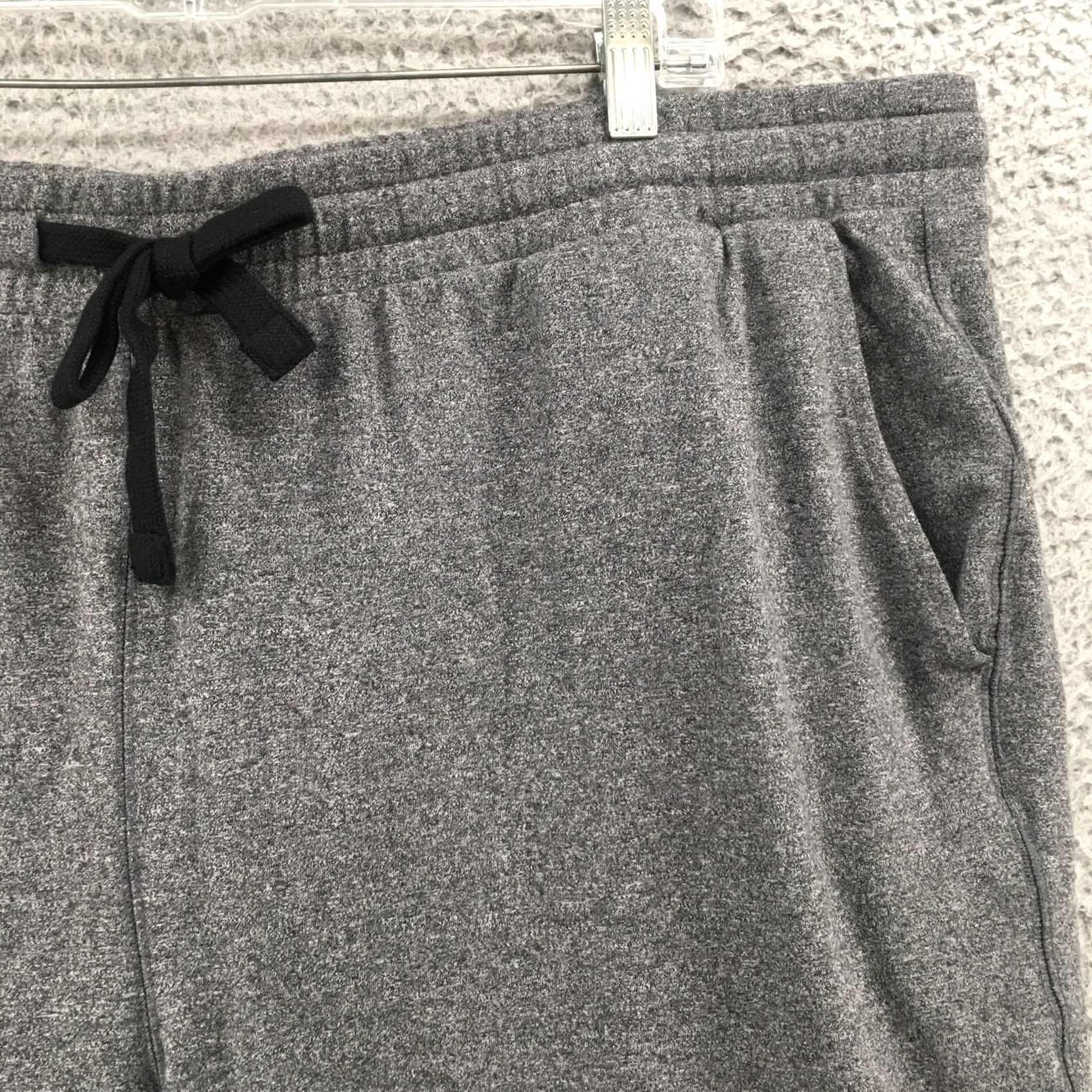 Banana Republic Banana Republic Sweatpants Mens XXL Gray Cotton Blend High Rise Pants Regular Front Pockets Size US 39 - 3 Thumbnail