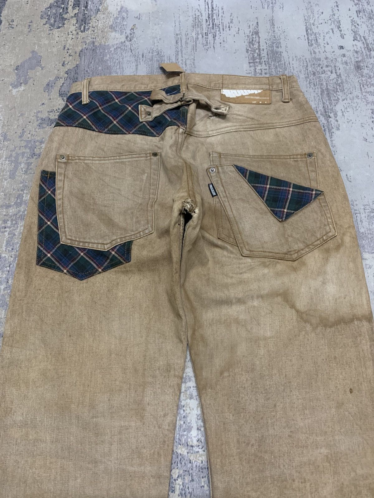 Japanese Brand Japanese Brand PROGRAM Buckle Back Jeans Size US 32 / EU 48 - 8 Thumbnail