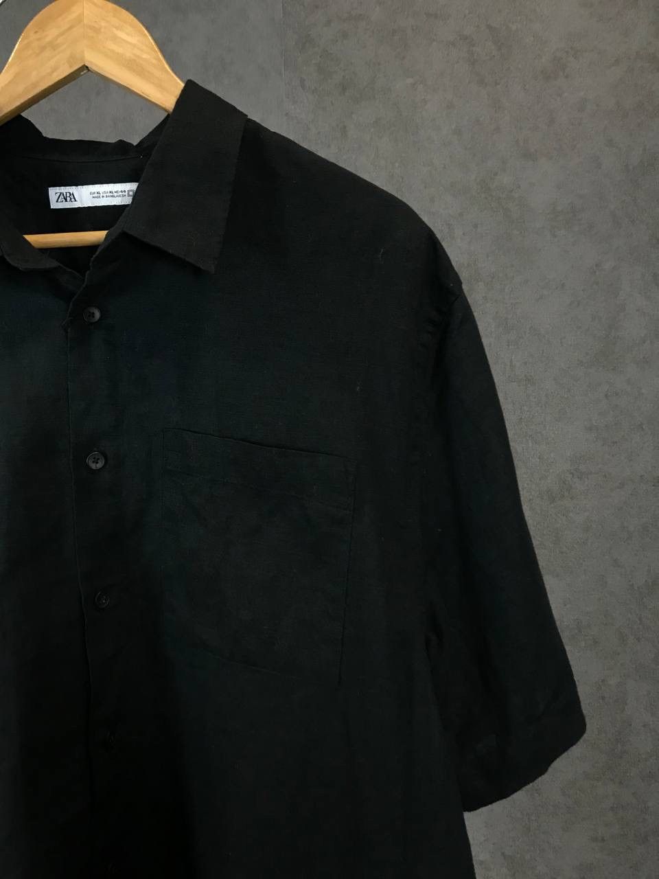 Zara Zara Man linen designer shirt Size US XL / EU 56 / 4 - 2 Thumbnail