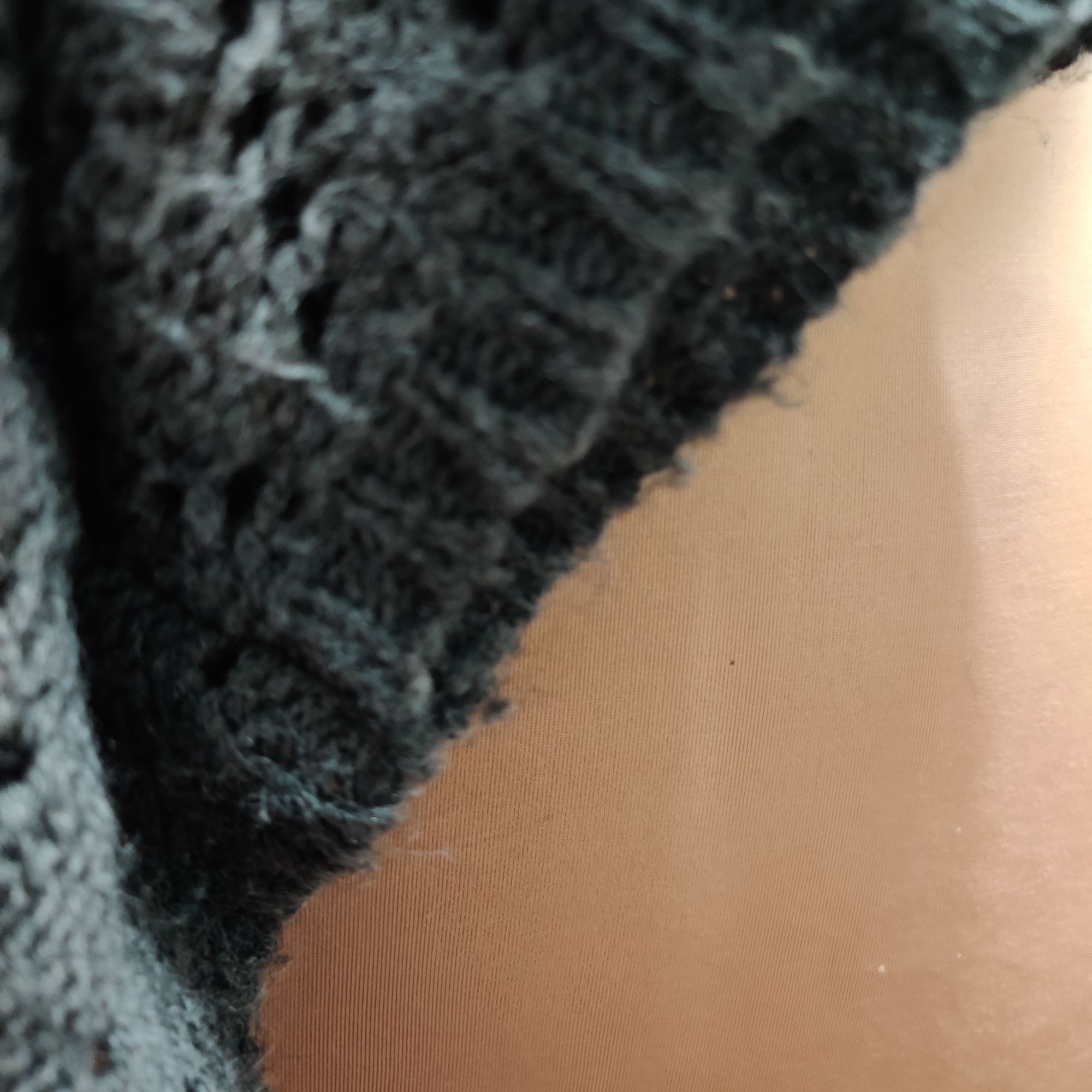 Other Say What One Size Charcoal Gray Open Knit Cardigan Cottageco Size ONE SIZE - 6 Thumbnail