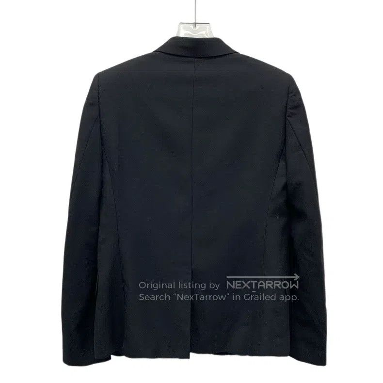Saint Laurent Paris Saint Laurent Paris Black Gold Embroidered Wool Notched La Size XS / US 0-2 / IT 36-38 - 2 Thumbnail