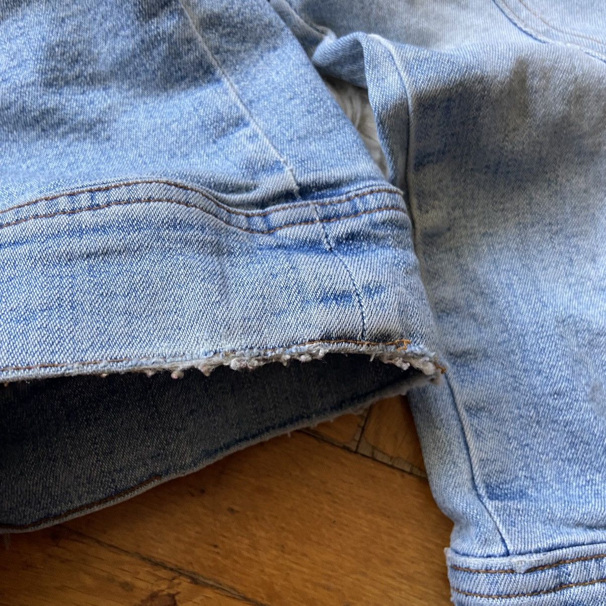 Miss Sixty 📌 Vintage 00s Miss Sixty Denim Crop Y2K Jacket Size XS / US 0-2 / IT 36-38 - 13 Thumbnail