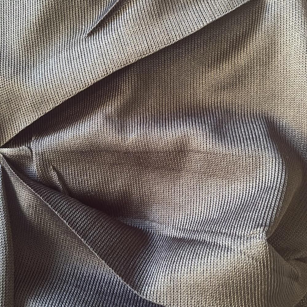 Marithe + Francois Girbaud Marithe Francois Girbaud Ruched Draped Sheer Midi Dress Size M / US 6-8 / IT 42-44 - 9 Thumbnail