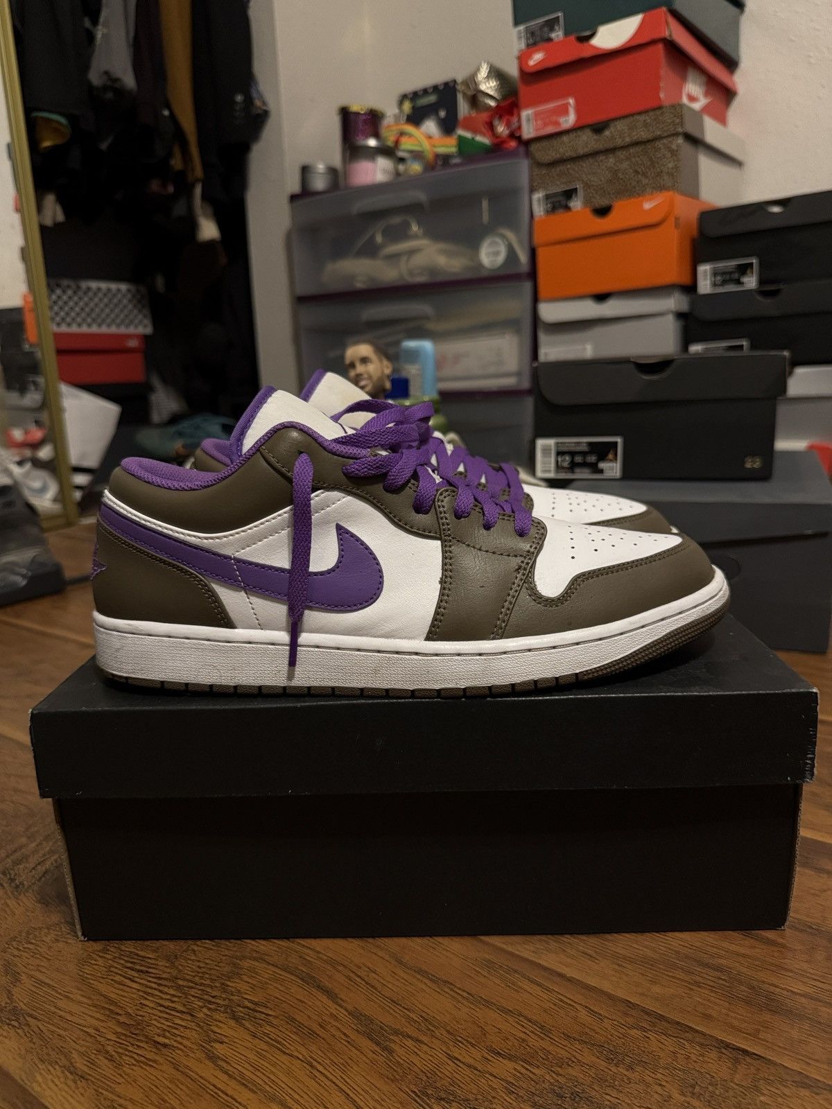 Jordan Brand Jordan 1 Lows Palomino Size US 12 / EU 45 - 2 Thumbnail