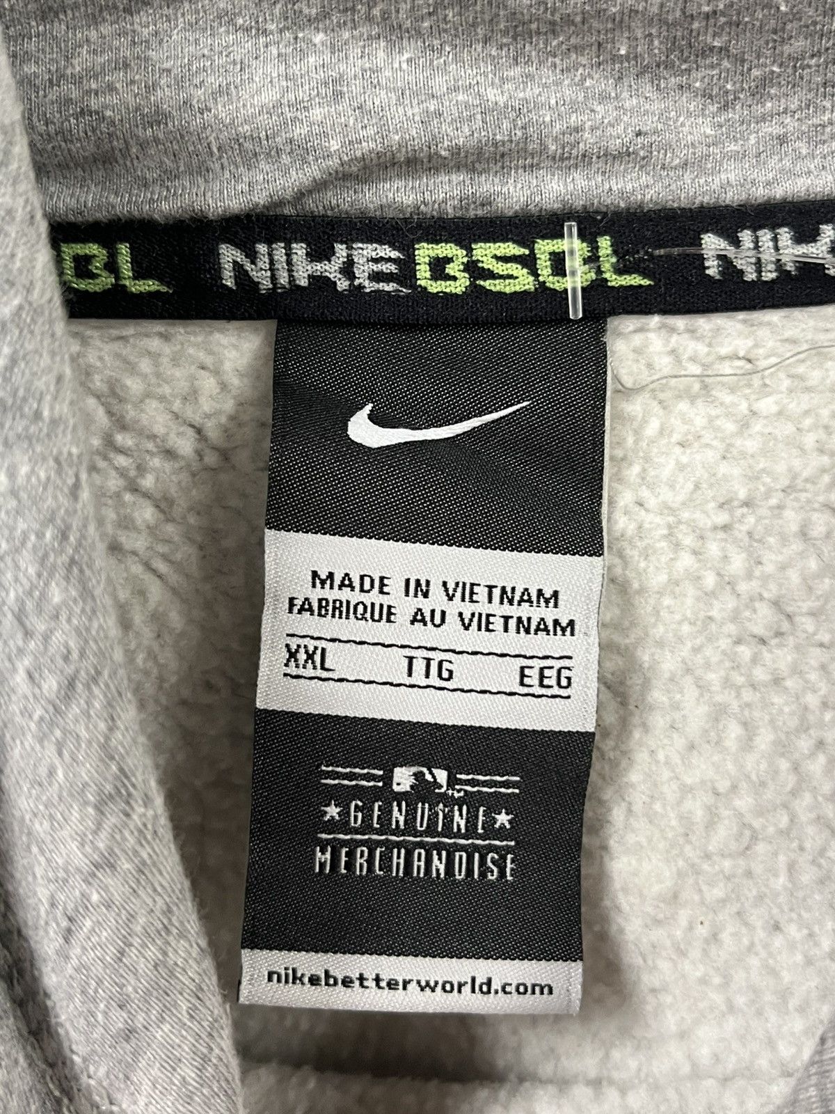 Nike NY Yankees y2k Nike center swoosh hoodie rare streetwear Size US XXL / EU 58 / 5 - 6 Thumbnail
