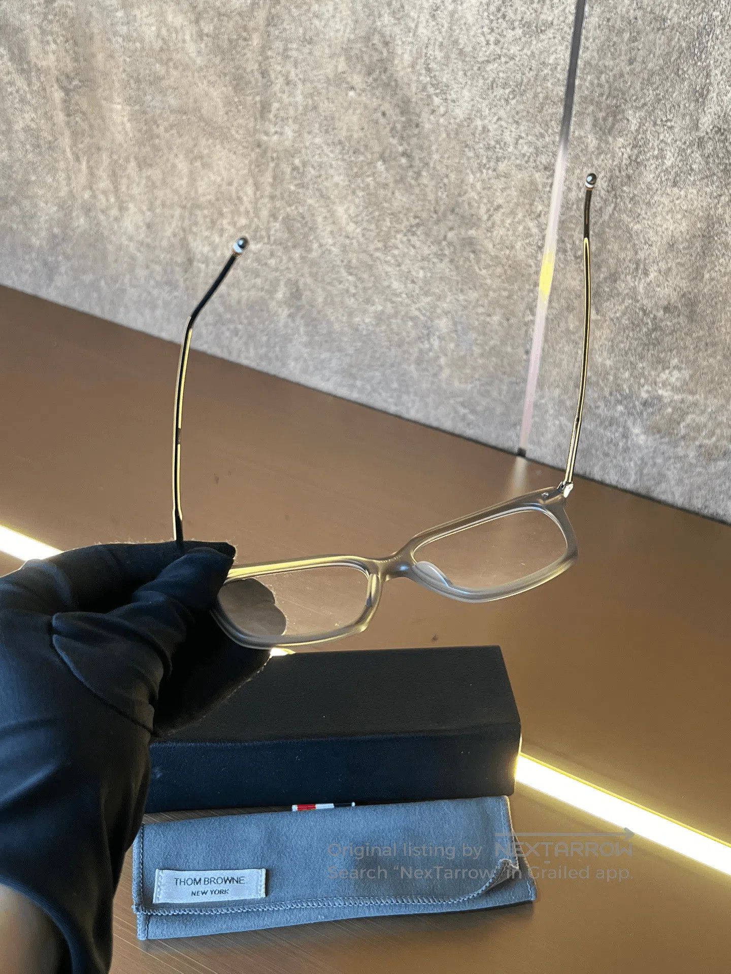 Thom Browne Thom Browne 701 Eyeglasses. Size ONE SIZE - 2 Thumbnail