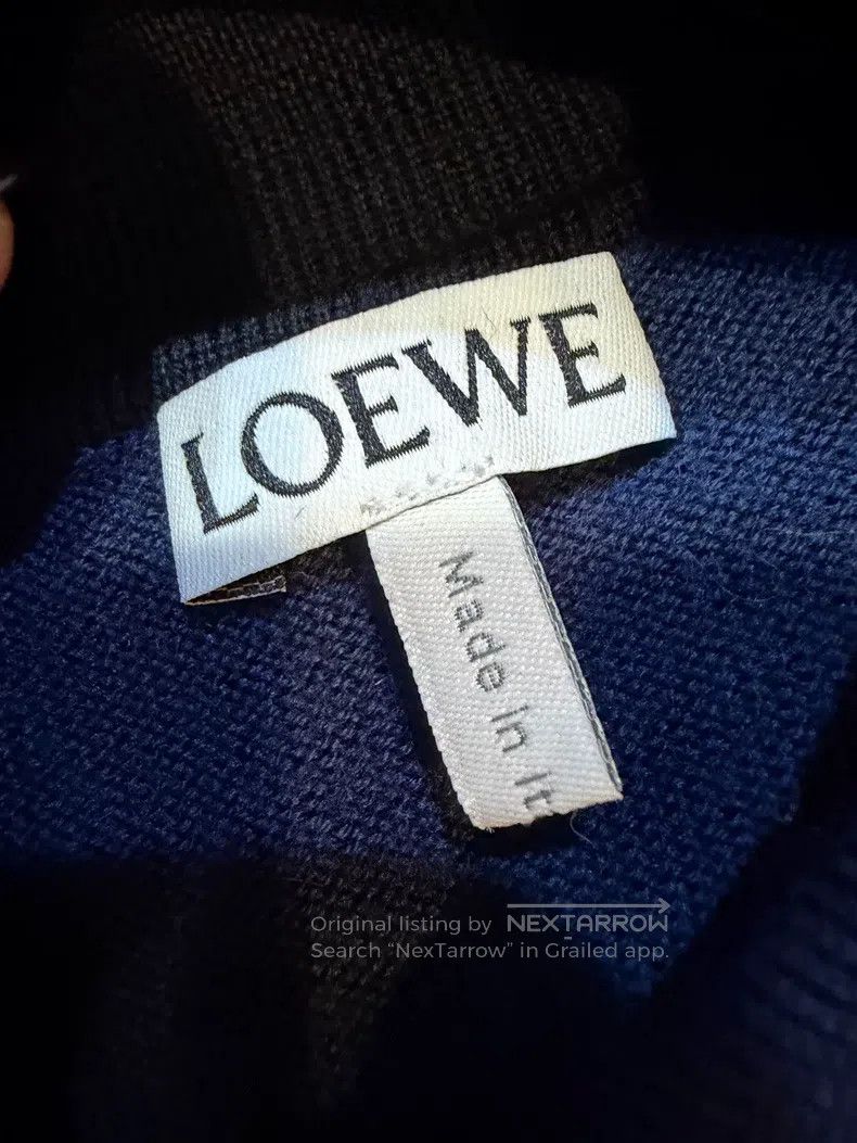 Loewe Loewe Color Block Four-Color Sweater Size US S / EU 44-46 / 1 - 3 Thumbnail