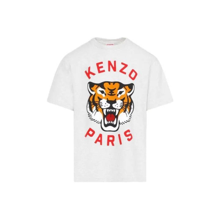 Kenzo KENZO Tiger Graphic Oversized T-Shirt -2507 Size US XL / EU 56 / 4 - 1 Thumbnail