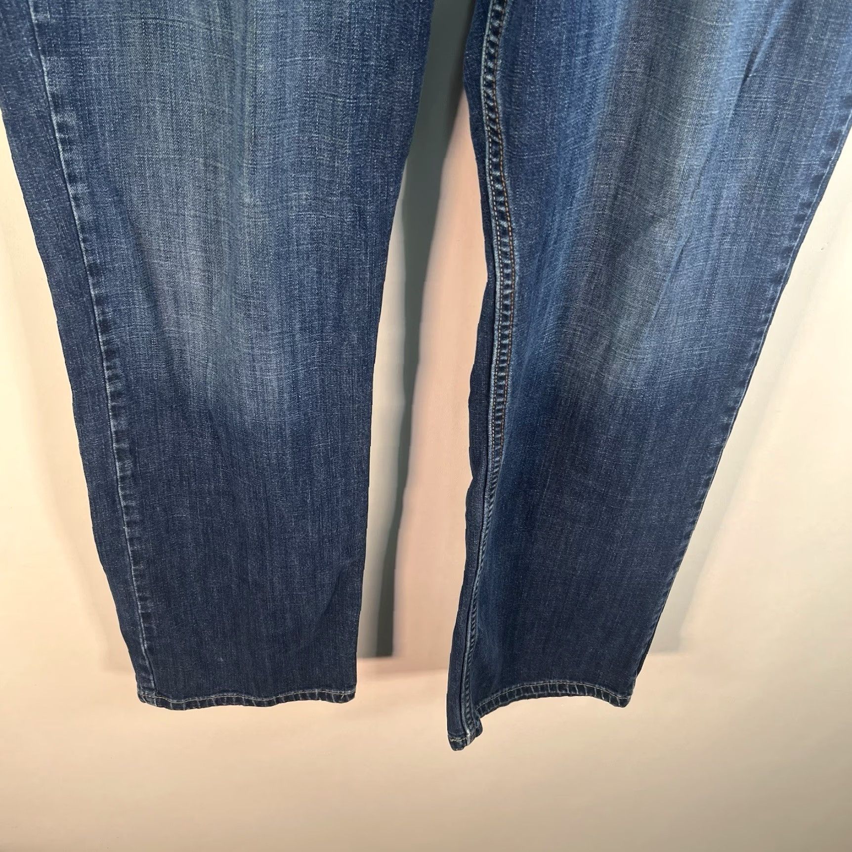 Denime Chinch Denim Jeans | Straight Fit | Mens Size 34 | Blue Size US 34 / EU 50 - 4 Thumbnail
