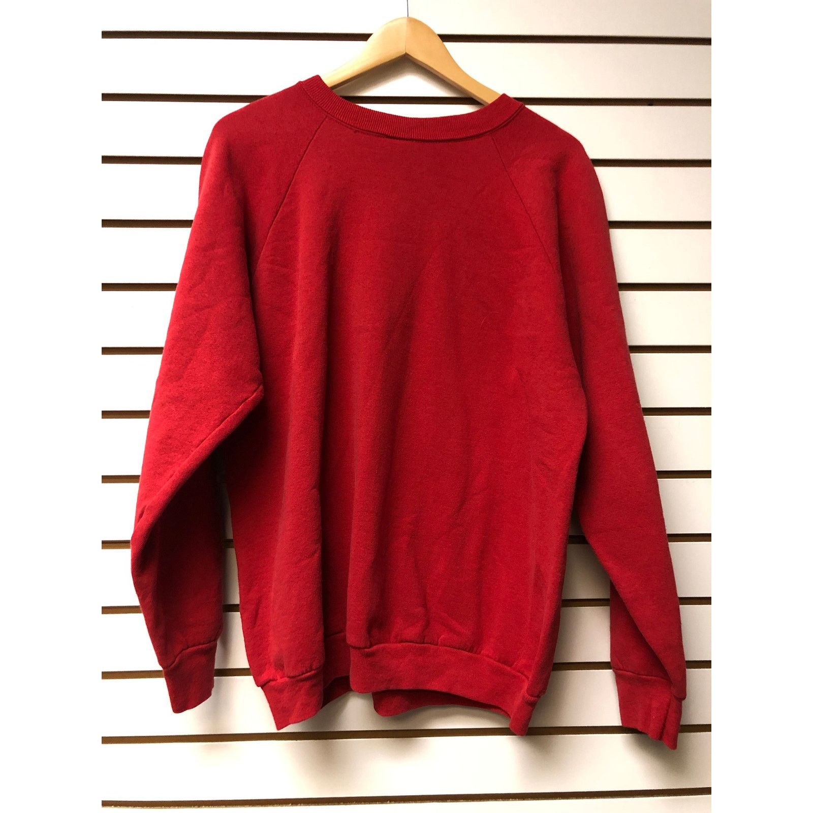 Fruit Of The Loom Vintage merry Christmas cat Sweatshirt size XL 1990s 80s Size US XL / EU 56 / 4 - 4 Thumbnail