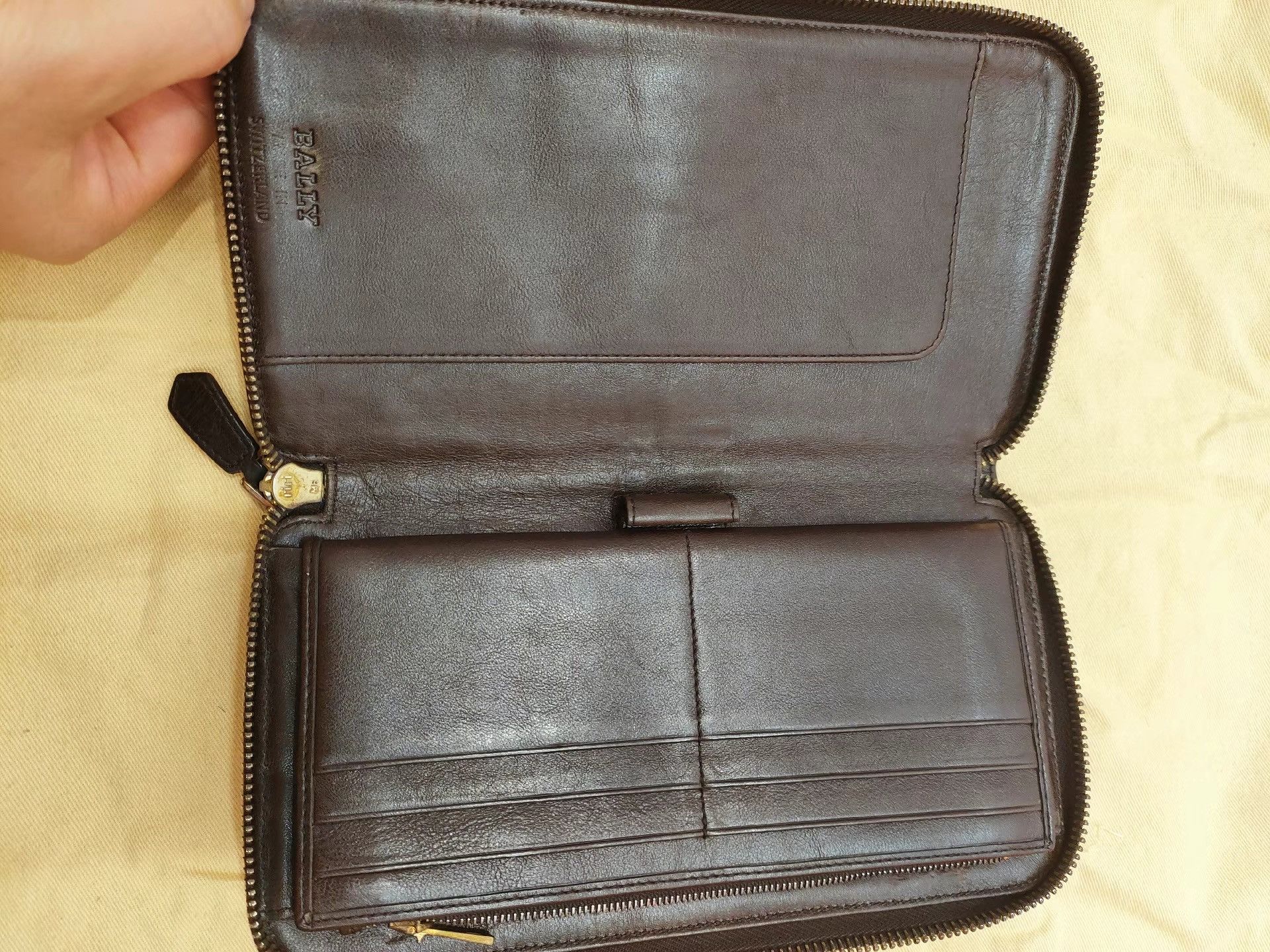 Bally Bally Men's Genuine Leather Long Wallet Clutch K29 Size ONE SIZE - 3 Thumbnail
