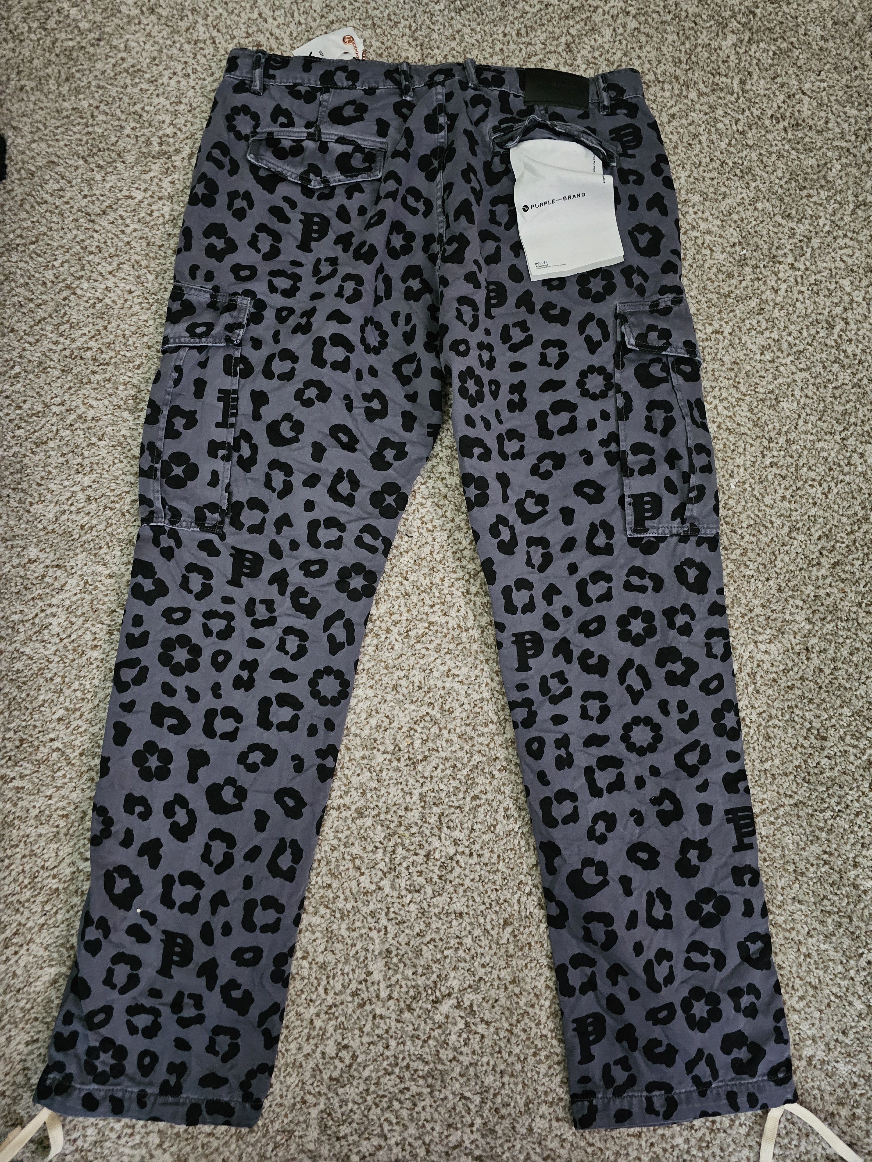 Purple Brand Purple cargo pants Size US 37 - 9 Thumbnail