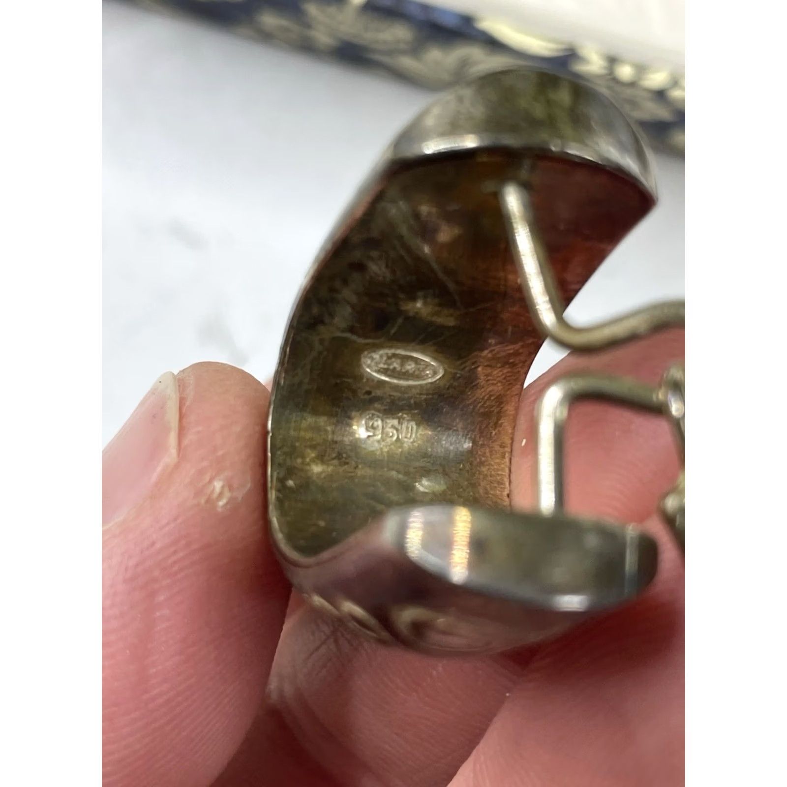 Vintage VINTAGE KEYCHAIN Ilraia 950 Silver From Peru Stirrups Western Charm Women Silver Charmed Size ONE SIZE - 5 Thumbnail