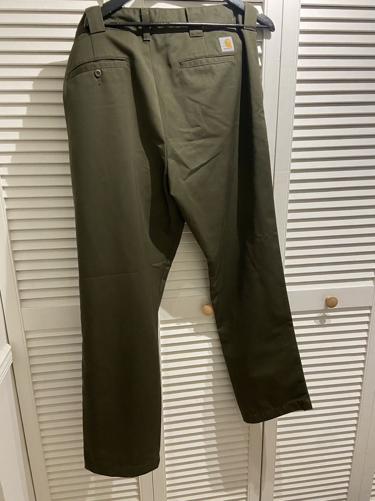 Carhartt Wip Carhartt WIP Master pant in office green poly twill W36 Size US 36 / EU 52 - 2 Thumbnail
