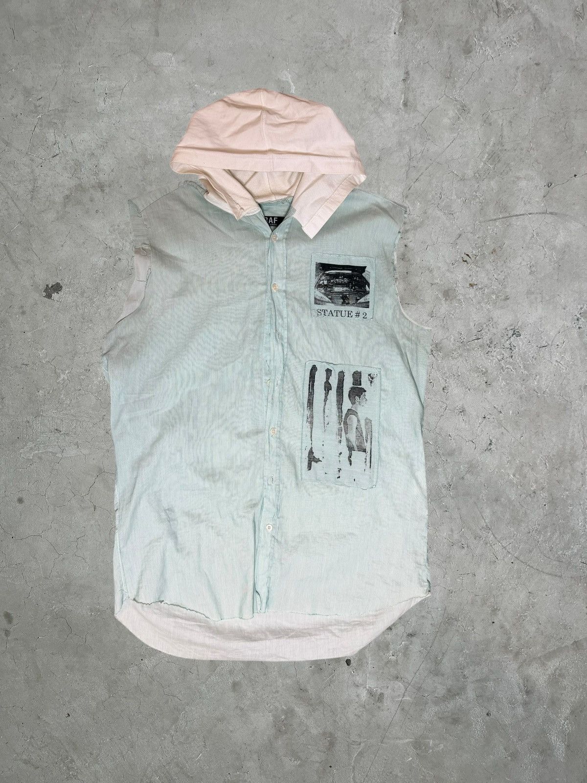 Raf Simons SS/06 Raf Simons Patch Hooded Shirt Size US M / EU 48-50 / 2 - 1 Thumbnail