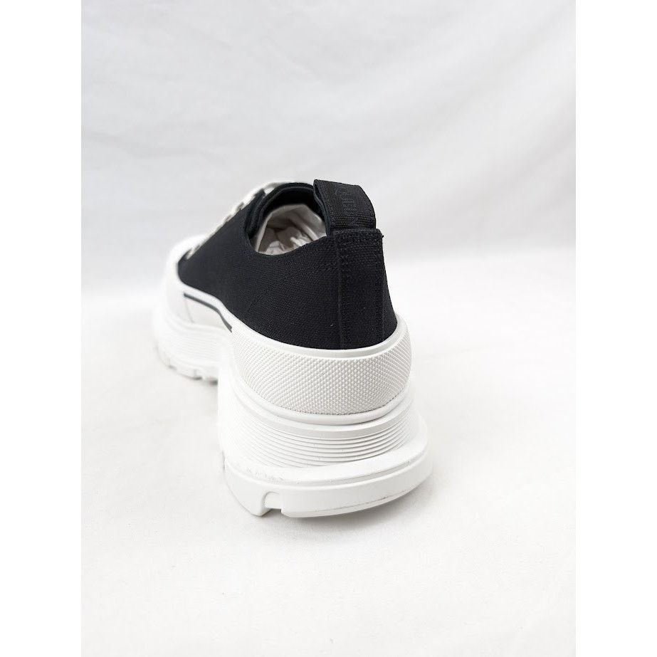 Alexander McQueen o1rshd1 Tread Slick Boots in Black/White Size US 12 / EU 45 - 12 Thumbnail