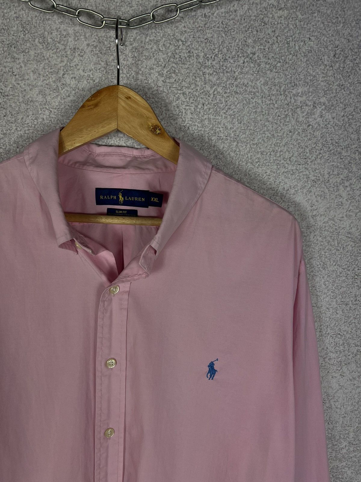 Vintage Vintage Polo Ralph Lauren Shirt Longsleeve Size US XXL / EU 58 / 5 - 2 Thumbnail