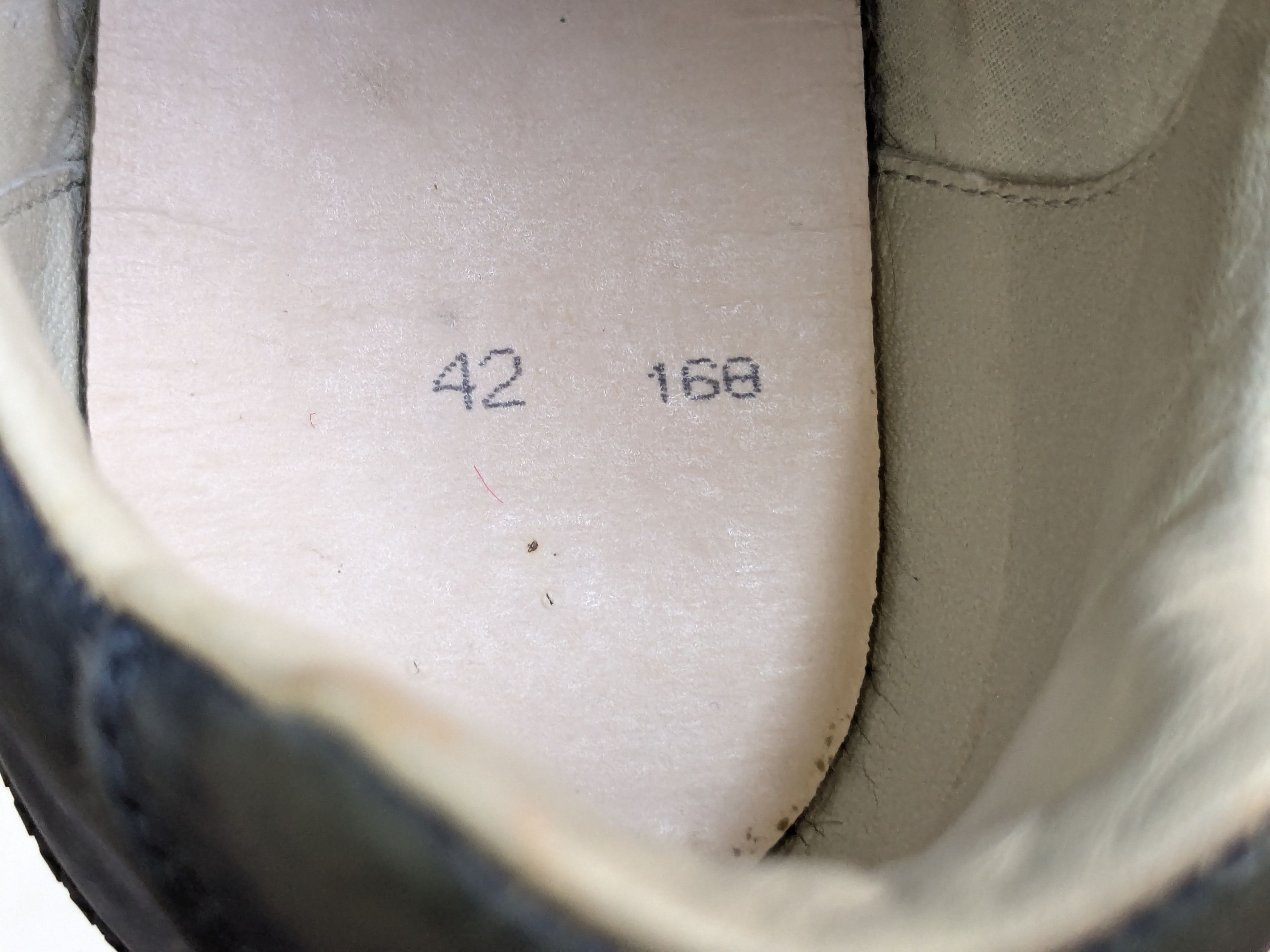 Maison Margiela Maison Margiela Replica GAT Sneakers Blue 9 42 Leather Low Size US 9 / EU 42 - 10 Thumbnail