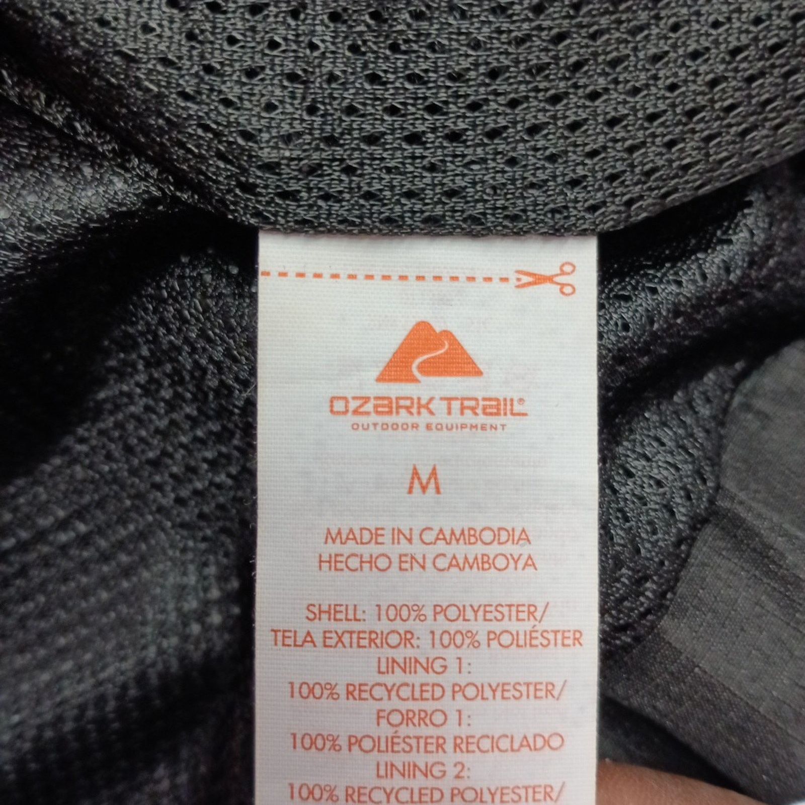 Other Ozark Trail Windbreaker Jacket Mens Size M Black Zip Pockets Size US M / EU 48-50 / 2 - 9 Thumbnail