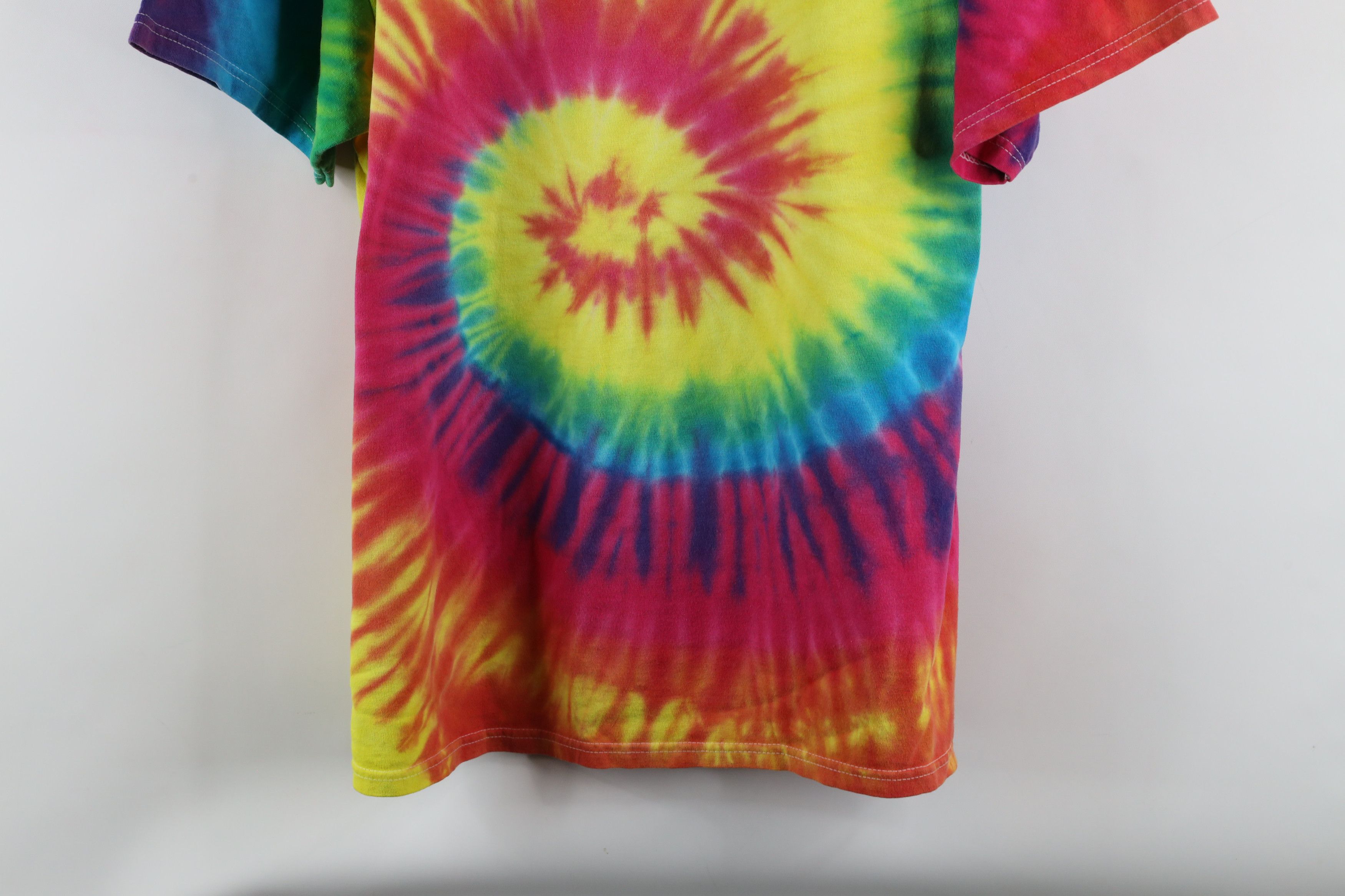 Vintage Vintage Rainbow Tie Dye The Kelly Richey Band T-Shirt Size US XL / EU 56 / 4 - 3 Thumbnail