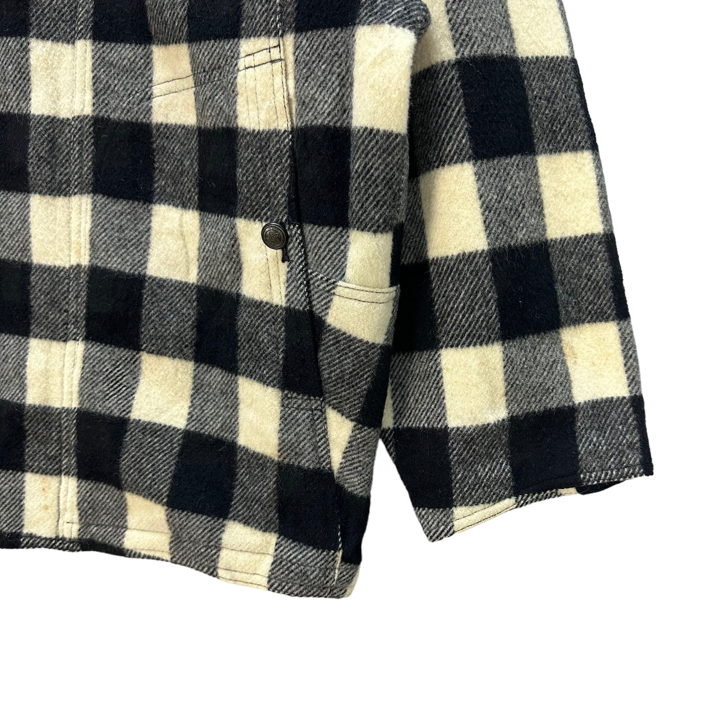 Hardy Amies HARDY AMIES SPORT CANADIAN ROCKY CHECKED JACKET #7992-195 Size US XL / EU 56 / 4 - 8 Thumbnail