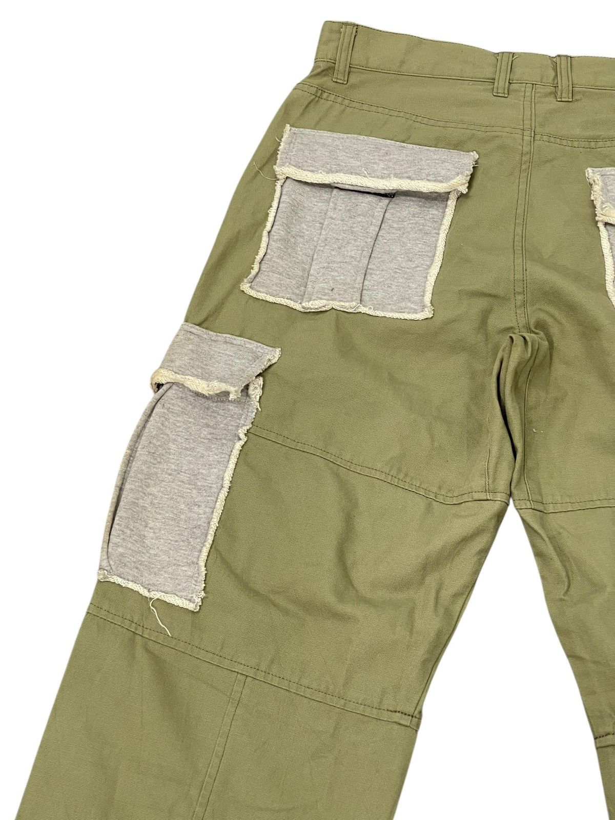 Japanese Brand Elem Cargo Pant Hybrid Sweat Pockets Style Regular 4🟦0 Size US 31 - 5 Thumbnail