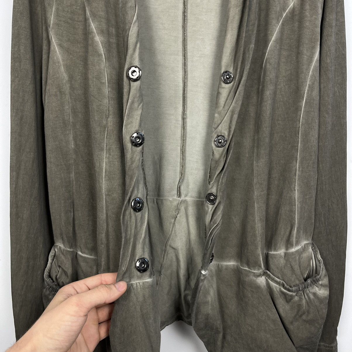 Rundholz Ladies Rundholz Black Label Avant-Garde Ombre Cardigan Size L / US 10 / IT 46 - 17 Thumbnail