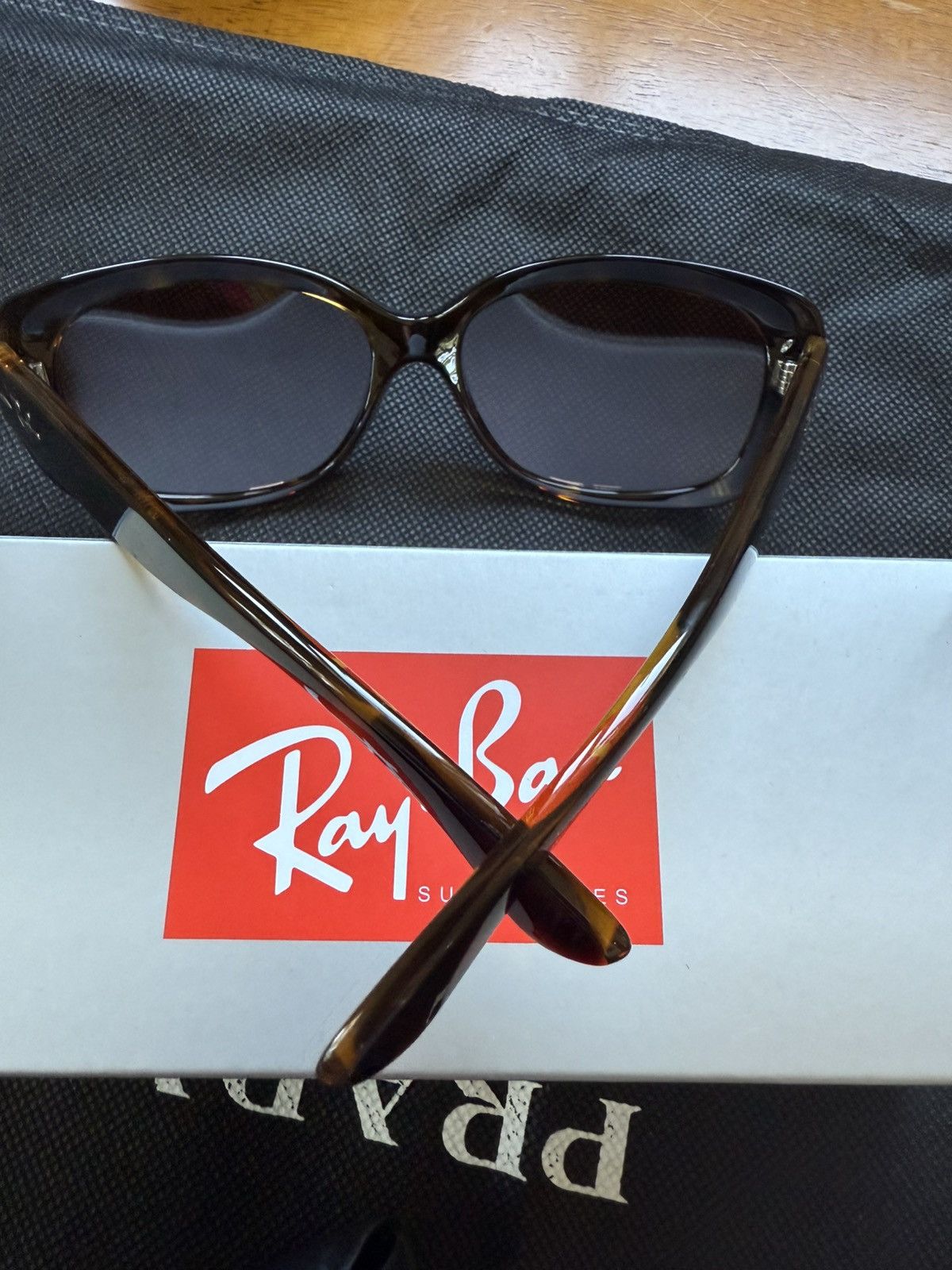 RayBan Ray-Ban Jackie Ohh Brown Tortoise Sunglasses Size ONE SIZE - 2 Thumbnail