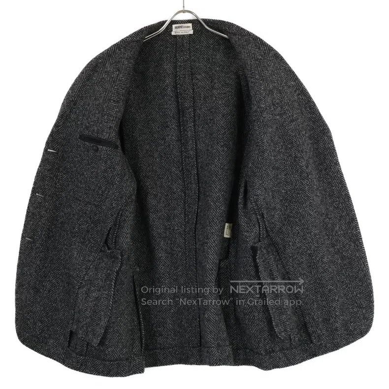 Hermes Hermes Margiela Herringbone Cashmere Jacket Size US M / EU 48-50 / 2 - 3 Thumbnail