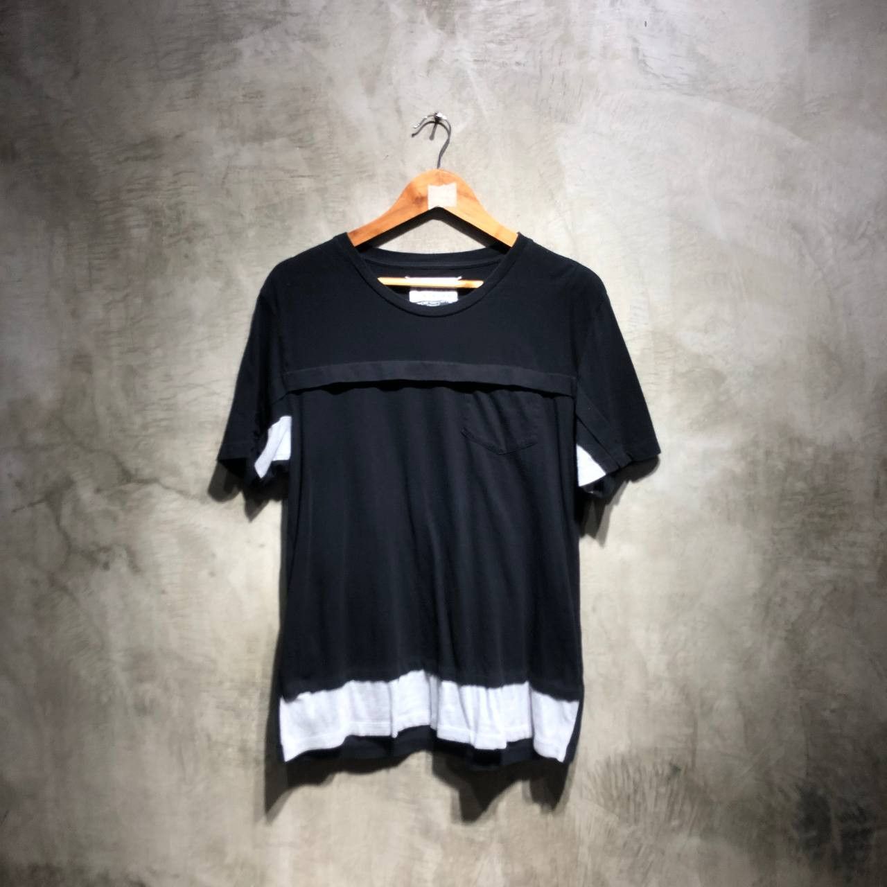 Maison Margiela Maison Margiela Two-Toned Pocket tee Size US M / EU 48-50 / 2 - 1 Thumbnail