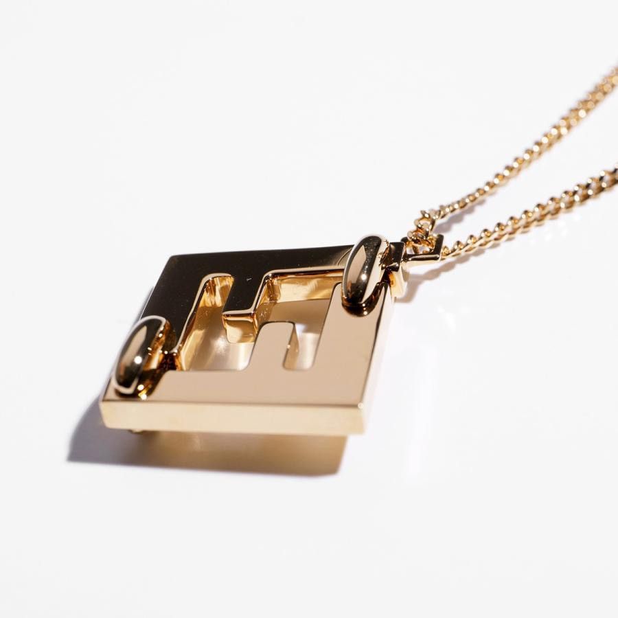 Fendi Fendi FF SELLERIA Necklace Forever Fendi Gold Size ONE SIZE - 6 Thumbnail