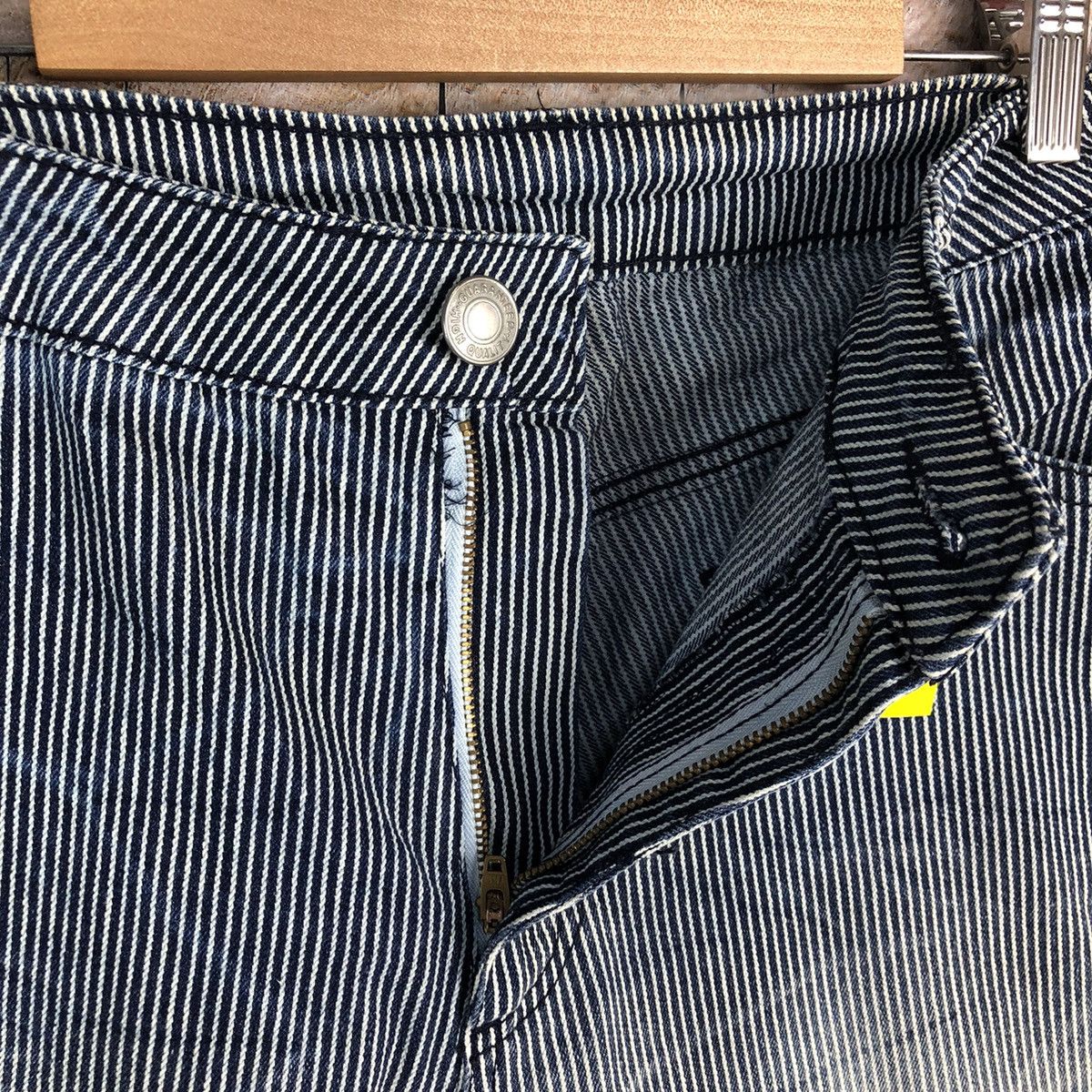 Japanese Brand × Vintage Japanese Brand Blue Stripe Casual Pants #A974 Size US 34 / EU 50 - 10 Thumbnail
