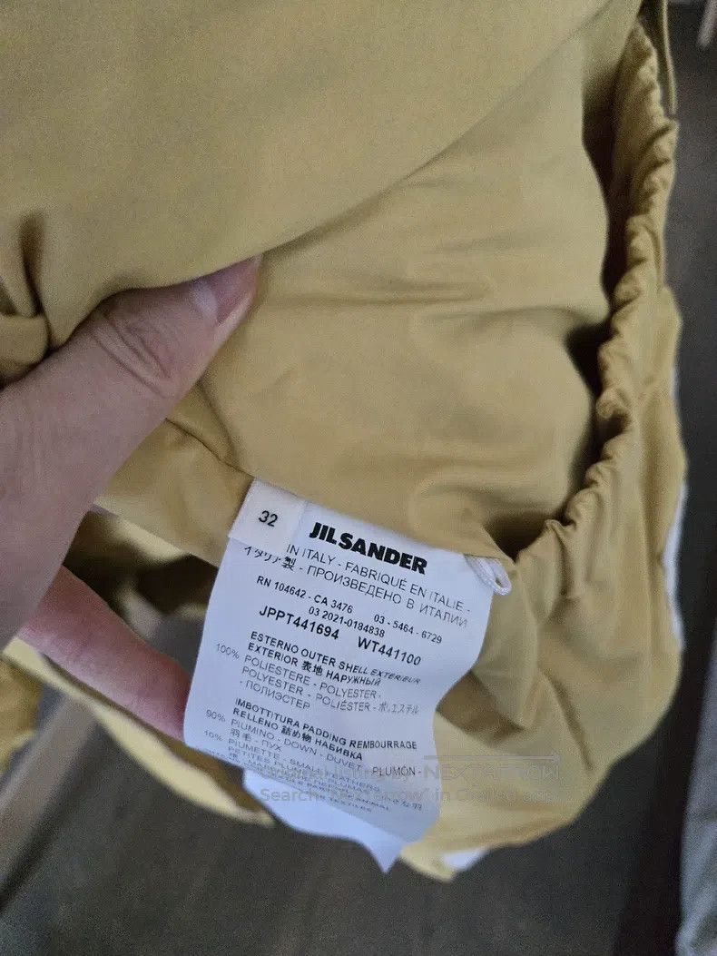 Jil Sander Jil Sander size 32 Ginger Yellow Down Jacket, Very Charming Size S / US 4 / IT 40 - 5 Thumbnail