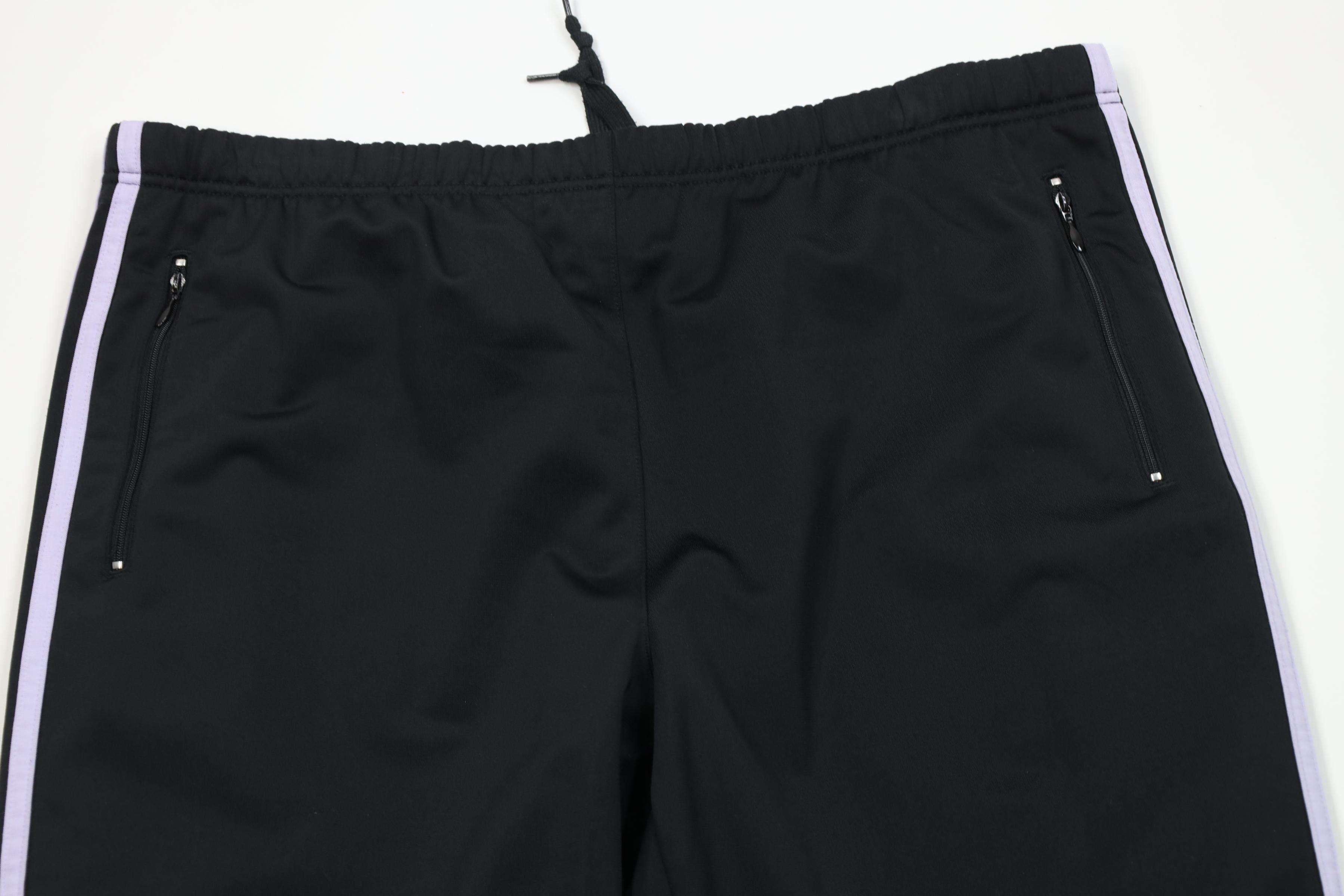Adidas Vintage Y2K 2003 Adidas Striped Wide Leg Sweatpants Pants Size 38" / US 16 / IT 52 - 2 Thumbnail