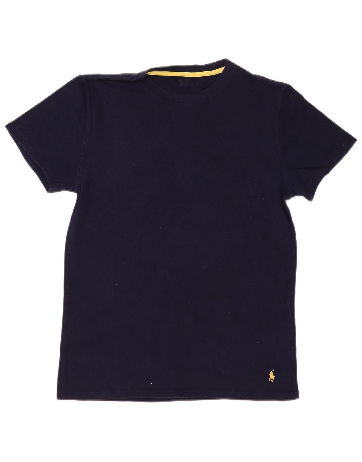 Polo Ralph Lauren Mens T-Shirt Top Small Navy Blue Cotton Size US S / EU 44-46 / 1 - 1 Thumbnail