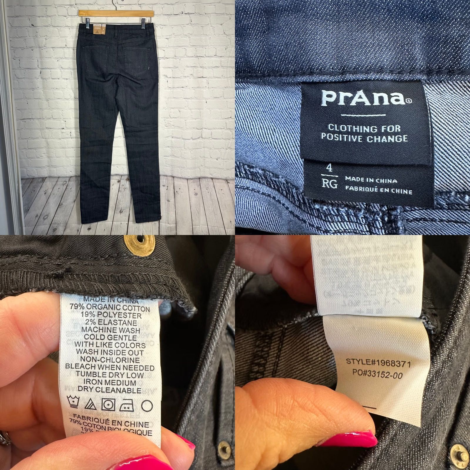 Prana VINTAGE? No. Size 27" / US 4 / IT 40 - 8 Thumbnail